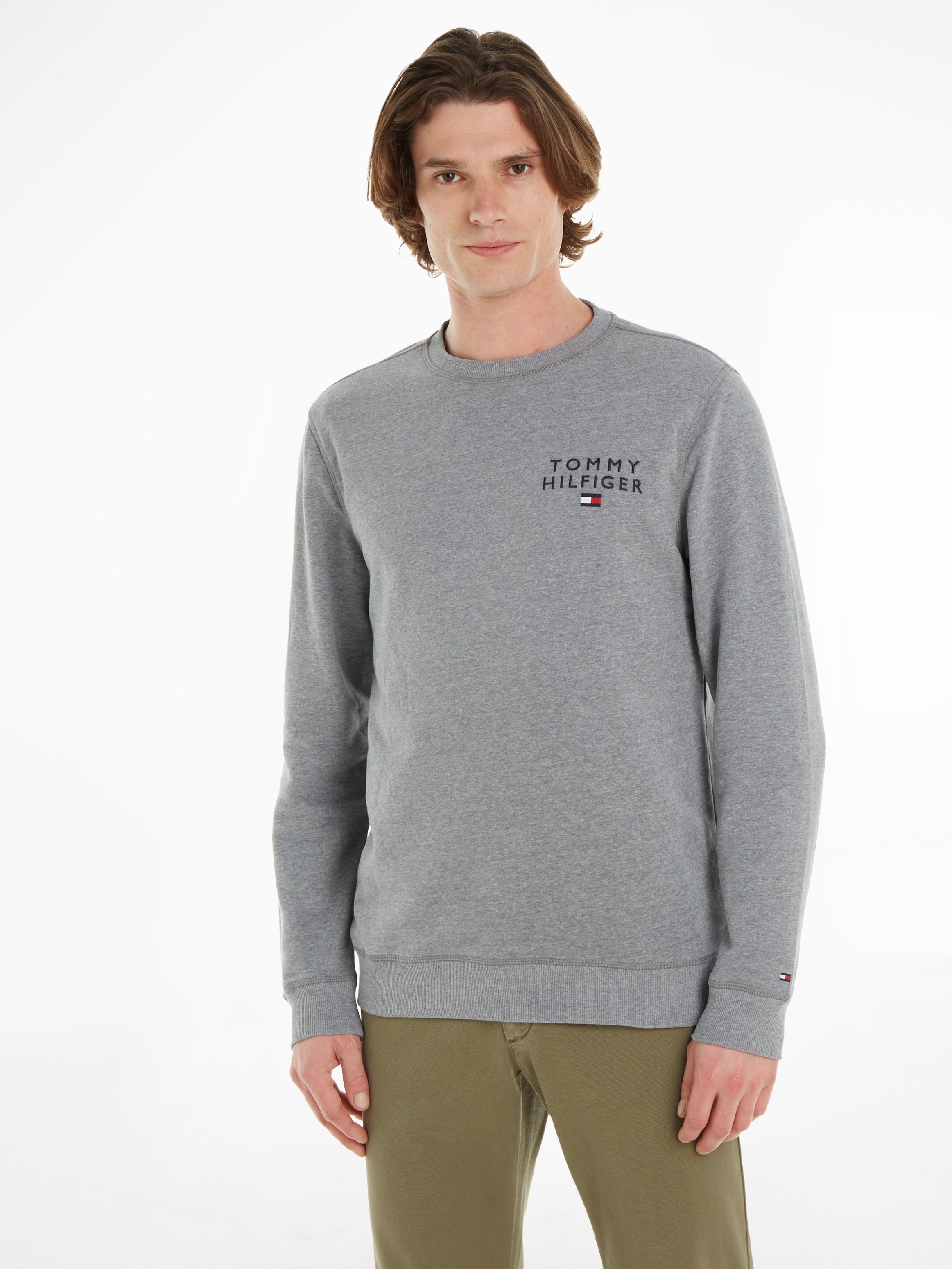 Tommy Hilfiger Underwear Sweatshirt »TRACK online TOP mit bestellen Tommy Hilfiger Markenlabel HWK«