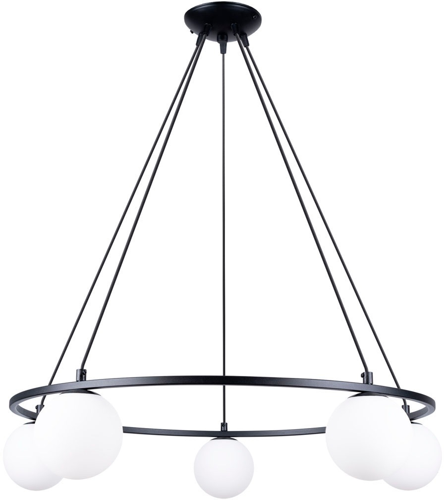 SOLLUX lighting Kronleuchter »YOLI«, 5 flammig, Leuchtmittel G9   ohne Leuc günstig online kaufen