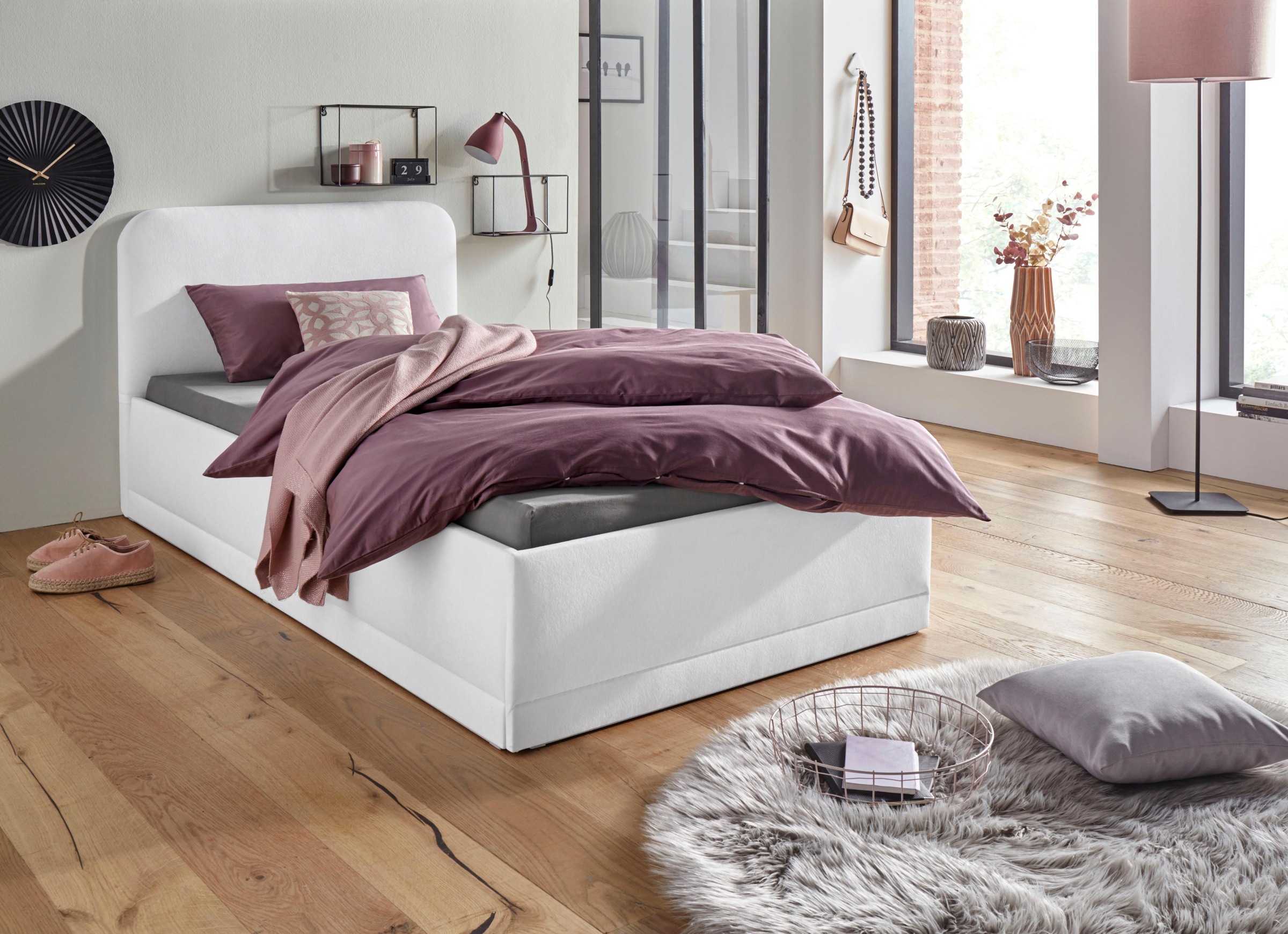 Westfalia Schlafkomfort Polsterbett inkl. Bettkasten bei Ausführung mit Mat günstig online kaufen