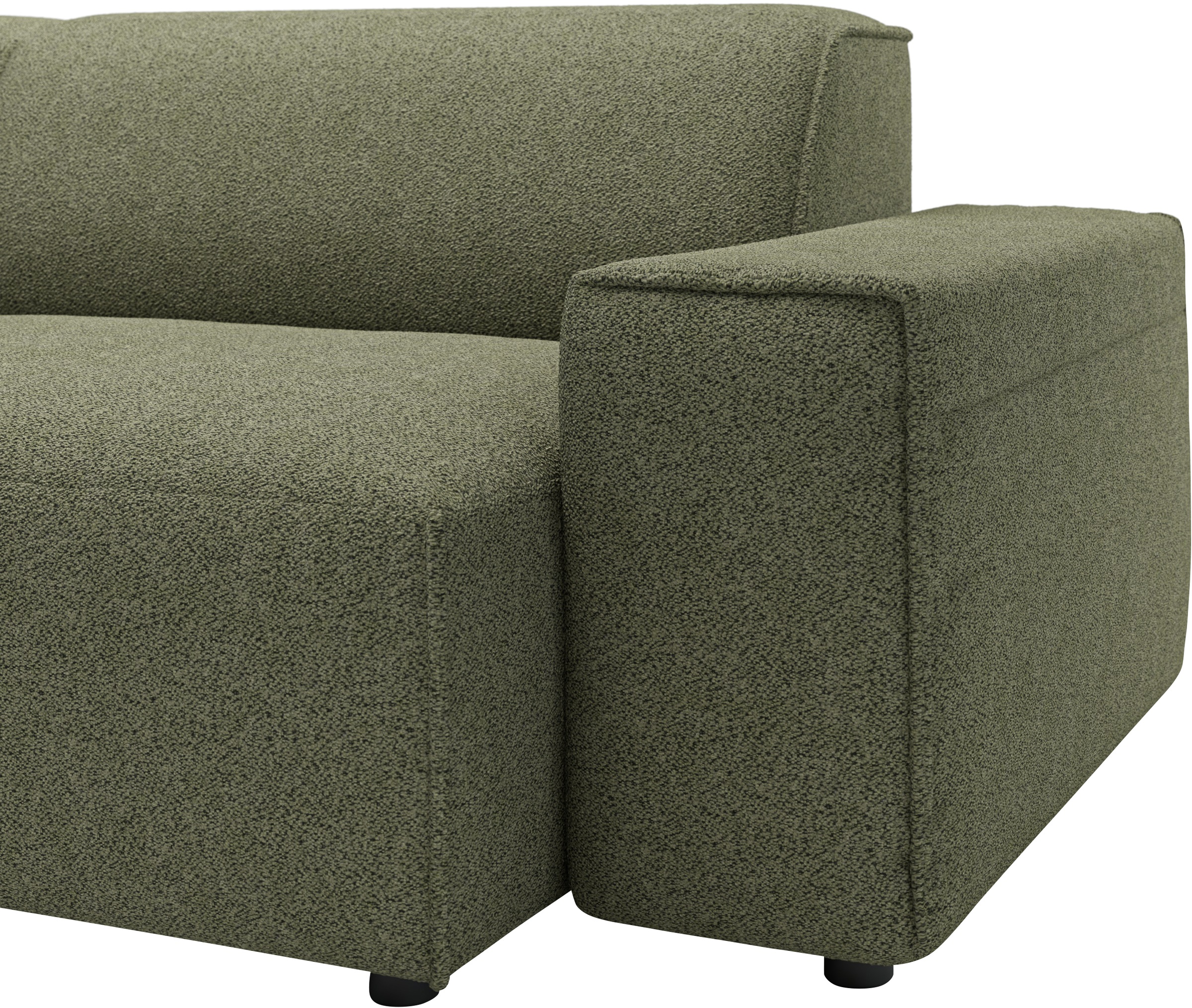 andas Ecksofa »Glimminge L-Form auch in Breitcord, Feincord + Easy care-Bezug,«, Breite 264, Zierkissen