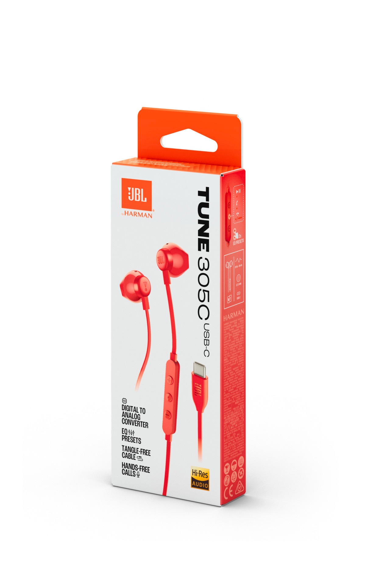 JBL In-Ear-Kopfhörer »Tune 305C«, Freisprechfunktion-Freisprechfunktion