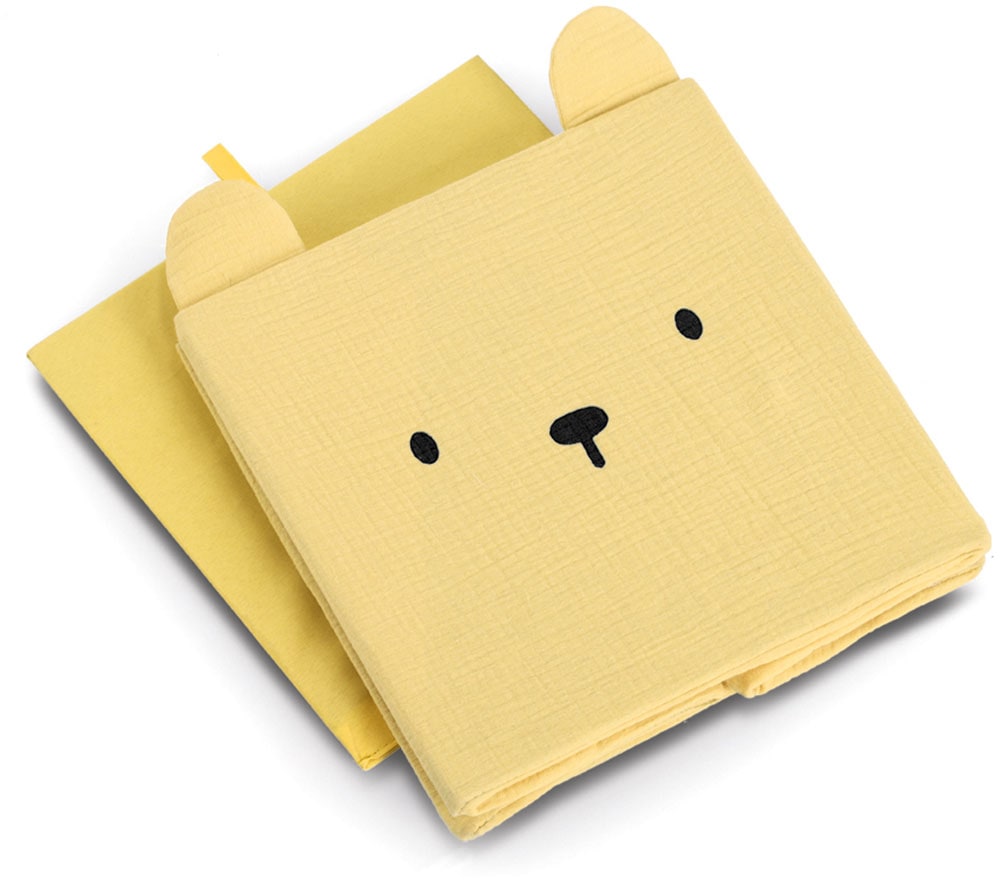 Zeller Present Aufbewahrungsbox »"Bär", Musselin« Tiermotiv, kinderfreundlich, faltbar