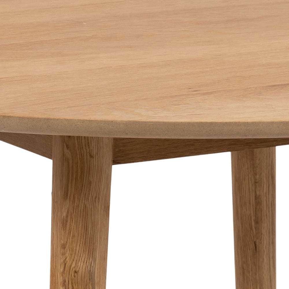 ACTONA GROUP Esstisch »Nagano«, Runder Esstisch, geöltem Eichenfurnier, Eiche Beinen, Ø: 120 cm