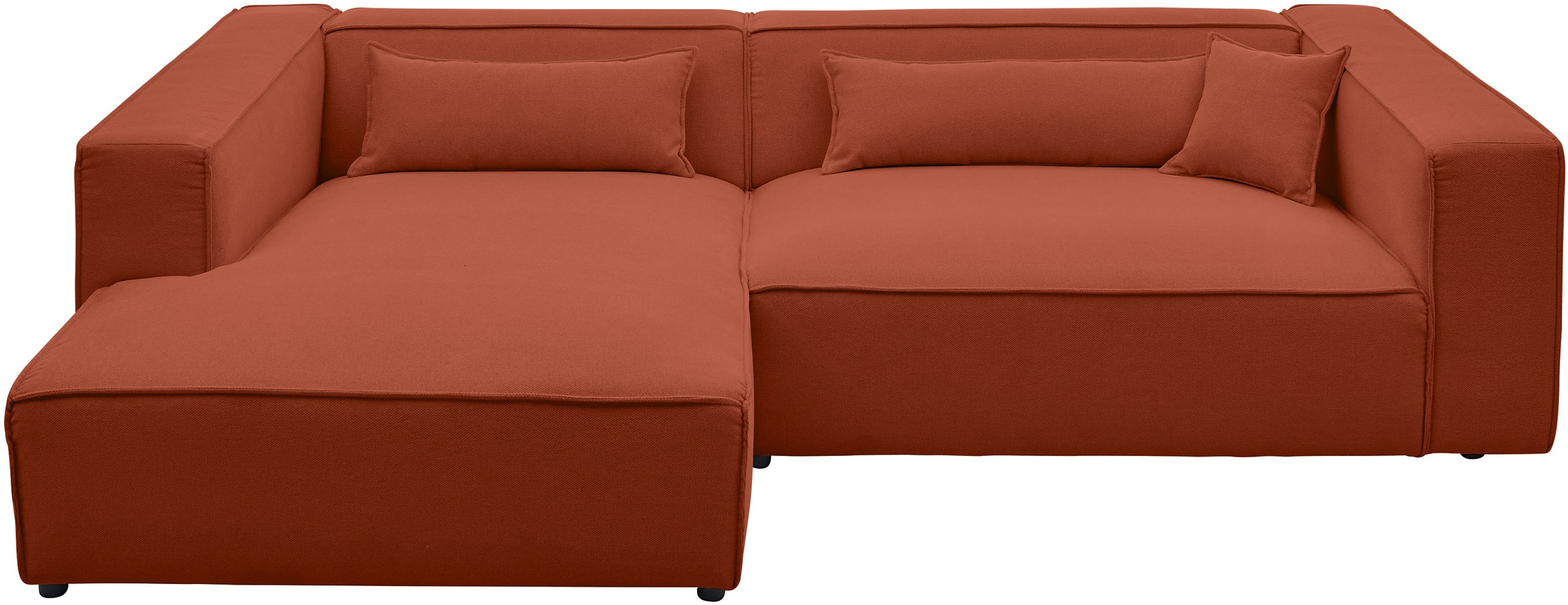 LeGer Home by Lena Gercke Ecksofa »PIARA XXL, Big-Sofa, Cord, Leinenoptik o günstig online kaufen