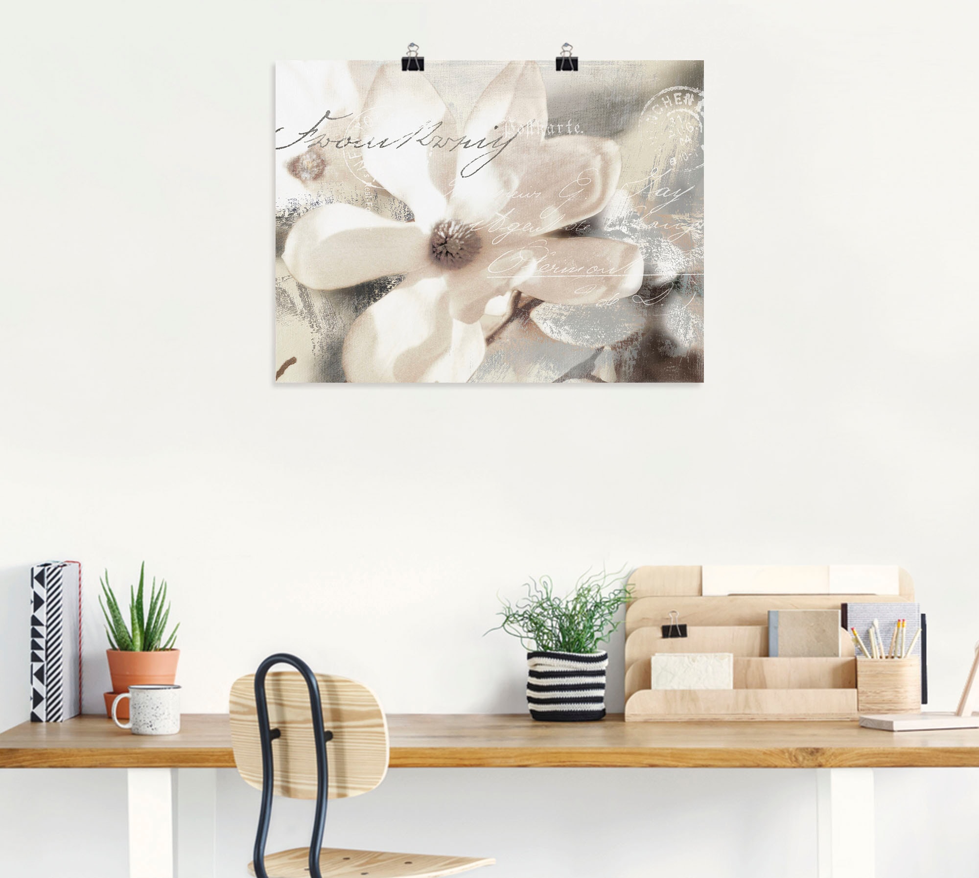 Artland Wandbild »Magnolie_Detail«, Blumenbilder, (1 St.), als Alubild, Out günstig online kaufen