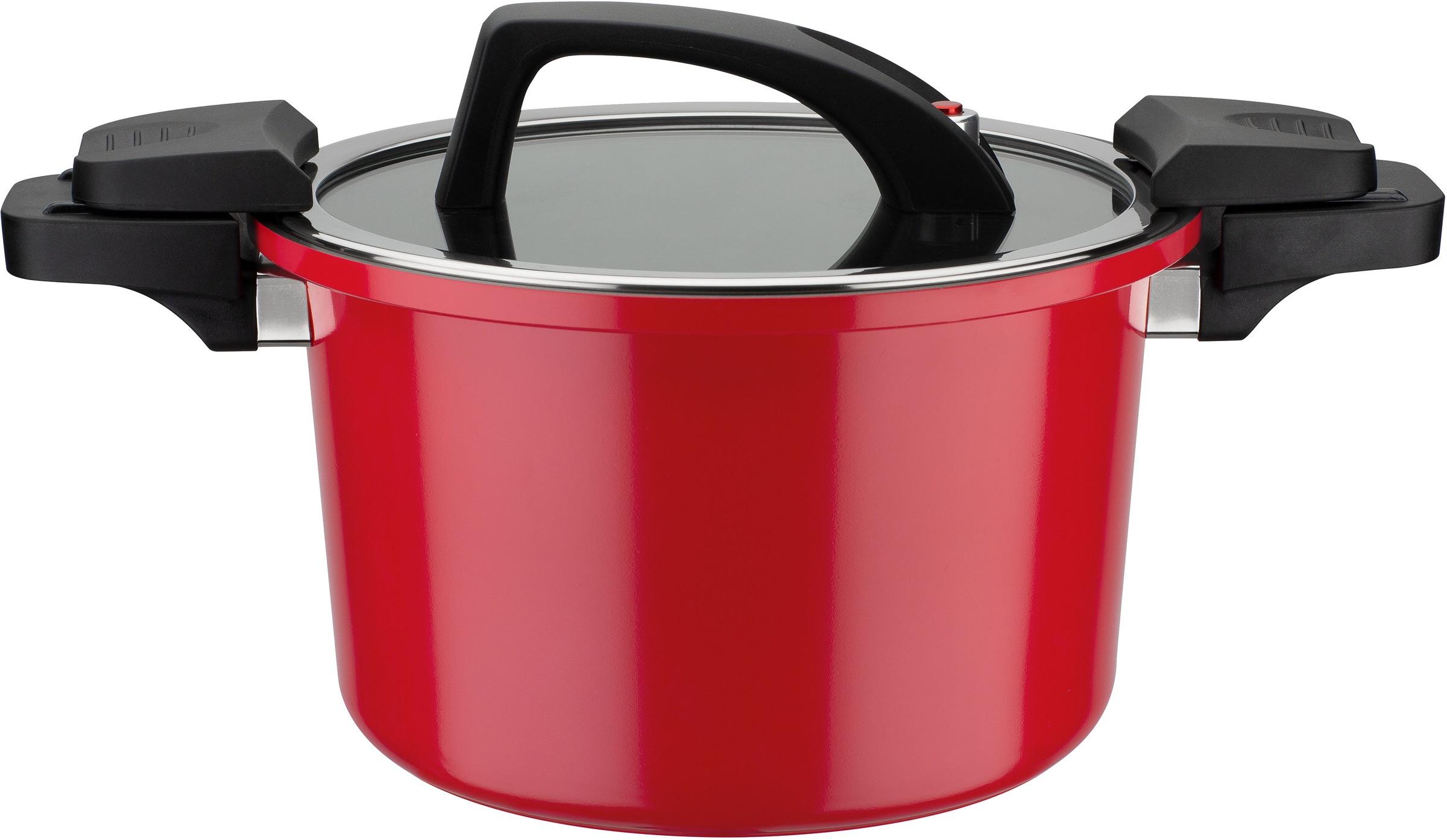 GSW Dampfgartopf »Gourmet«, Aluminium, Dampfkochtopf mit Ventil zum Druckau günstig online kaufen