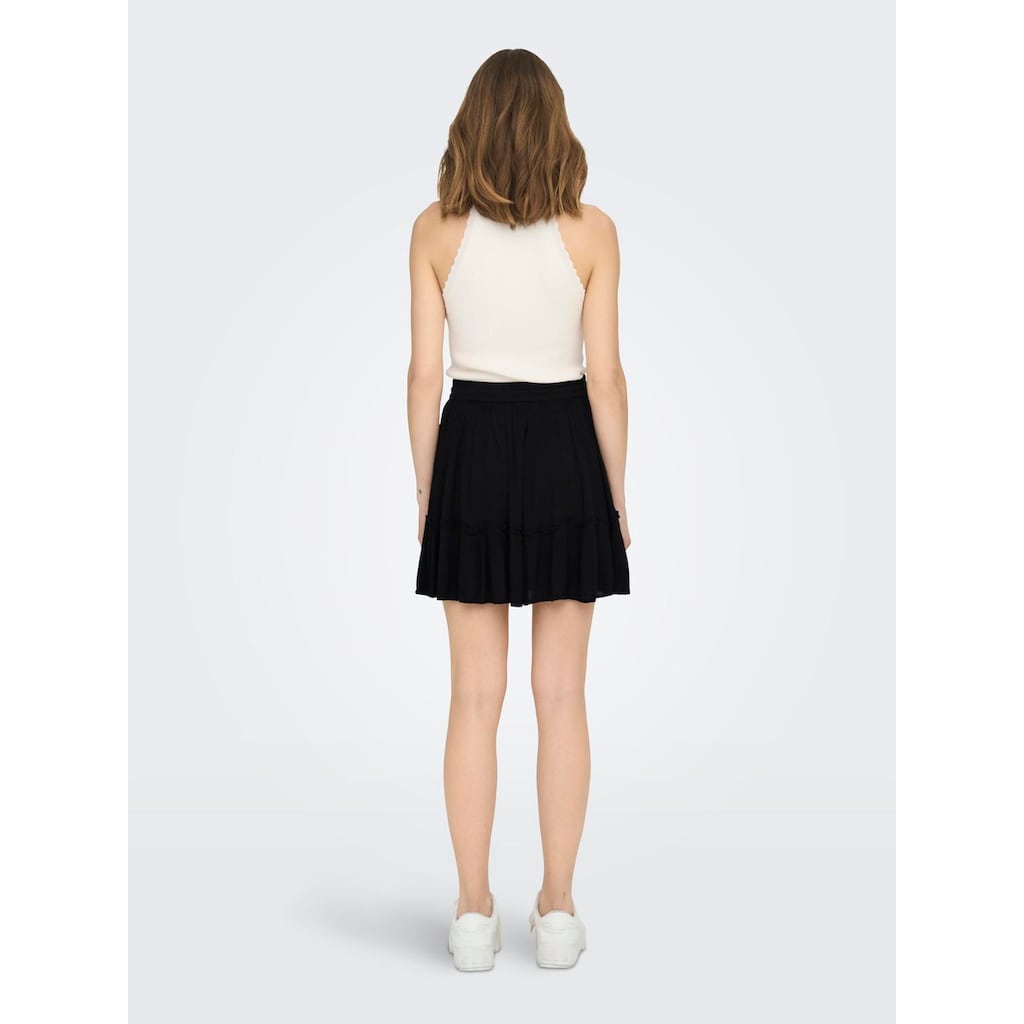 ONLY A-Linien-Rock »ONLIBIZA LIFE SHORT SKIRT WVN NOOS«