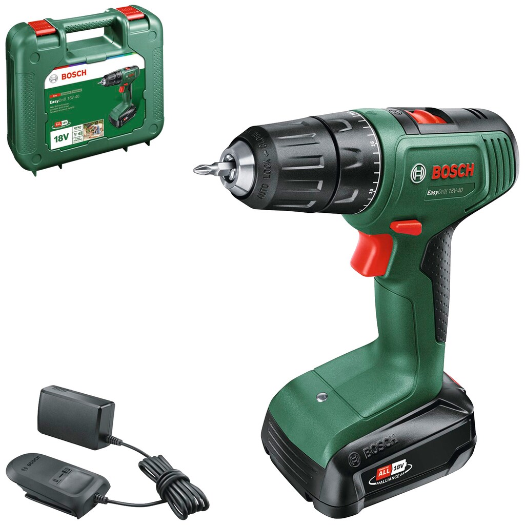 Bosch Home & Garden Akku-Bohrschrauber »EasyDrill 18V-40«