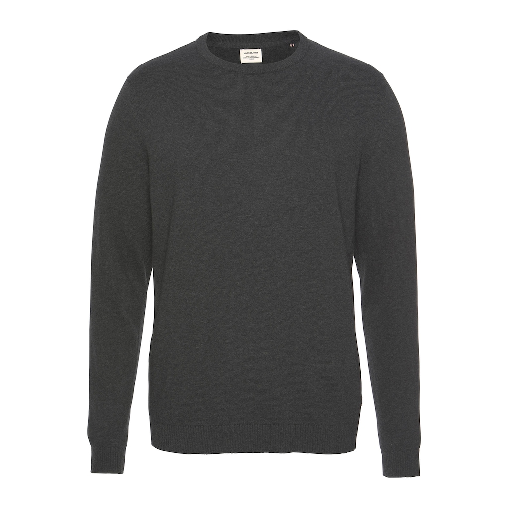 Jack & Jones Rundhalspullover »BASIC KNIT CREW NECK«