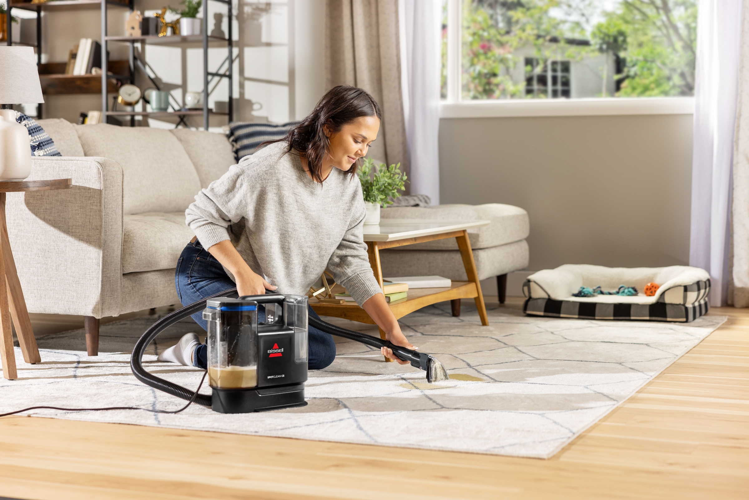 Bissell Wasch-Sauger »3928N, SpotClean C5 Select, leistungsstark, klein, Dual-Tank«, >15kPa, Selbstreingung, reinigt Flecken auf Teppich, Polster, Autositz