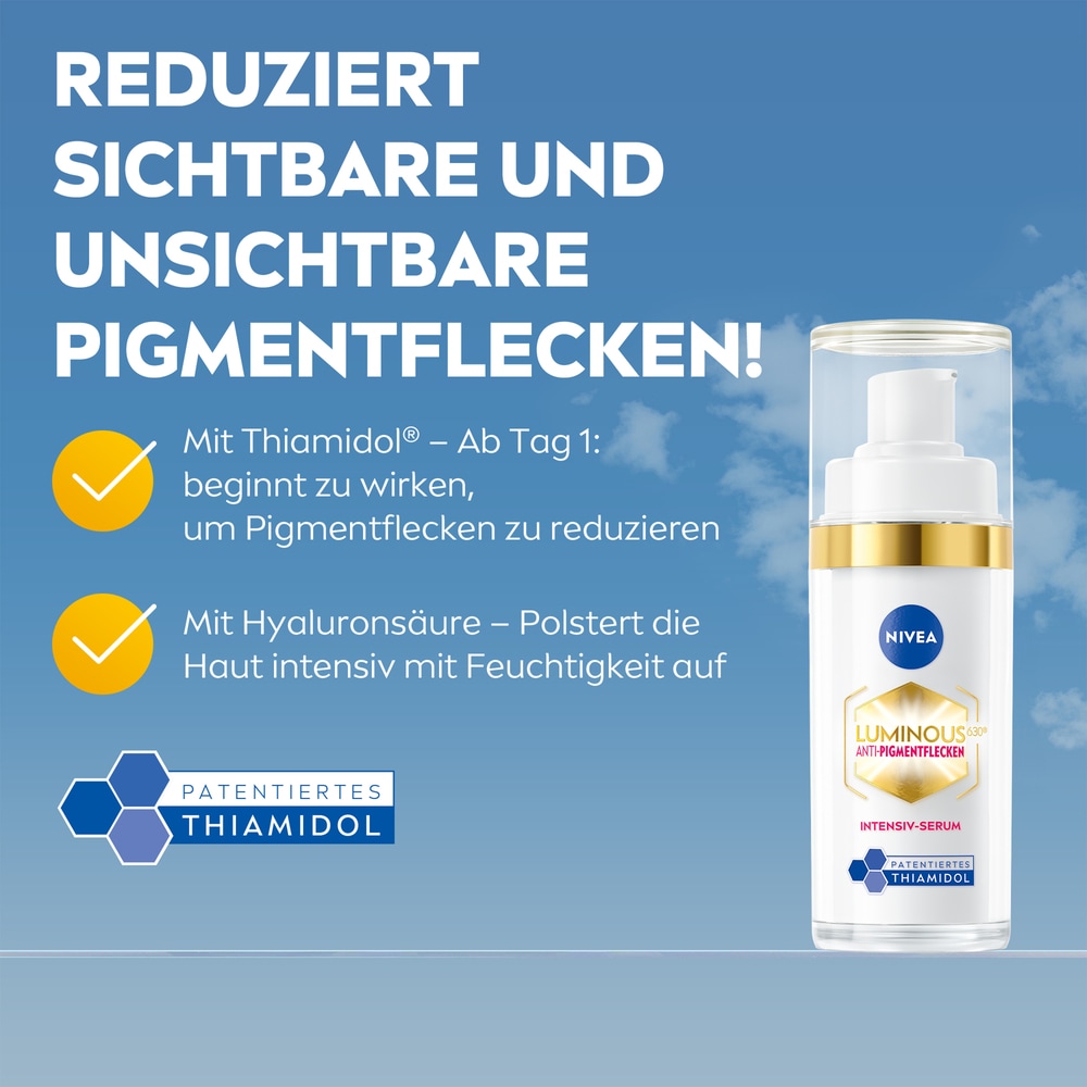 Nivea Gesichtspflege-Set »NIVEA LUMINOUS630® Anti-Pigmenflecken Routine Set«