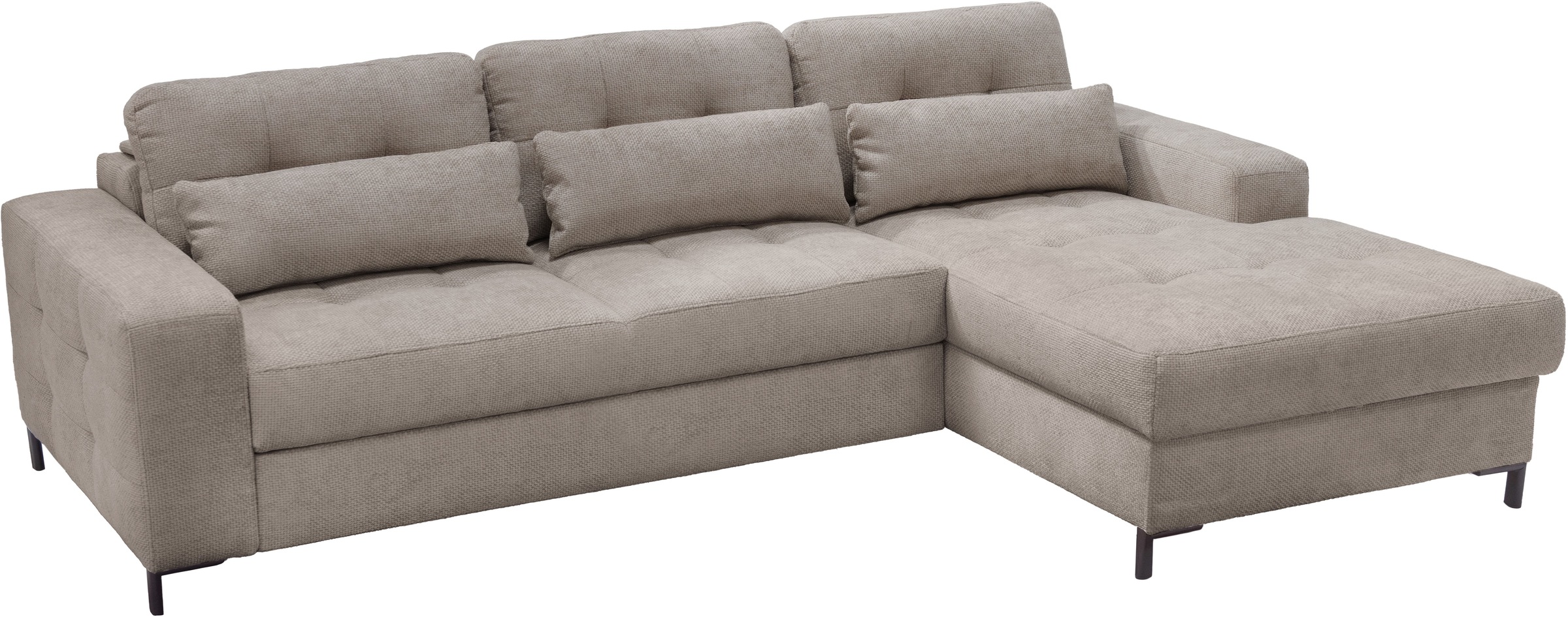 exxpo - sofa fashion Ecksofa »Bonito, mit Rücken- und Sitztiefenverstellung günstig online kaufen