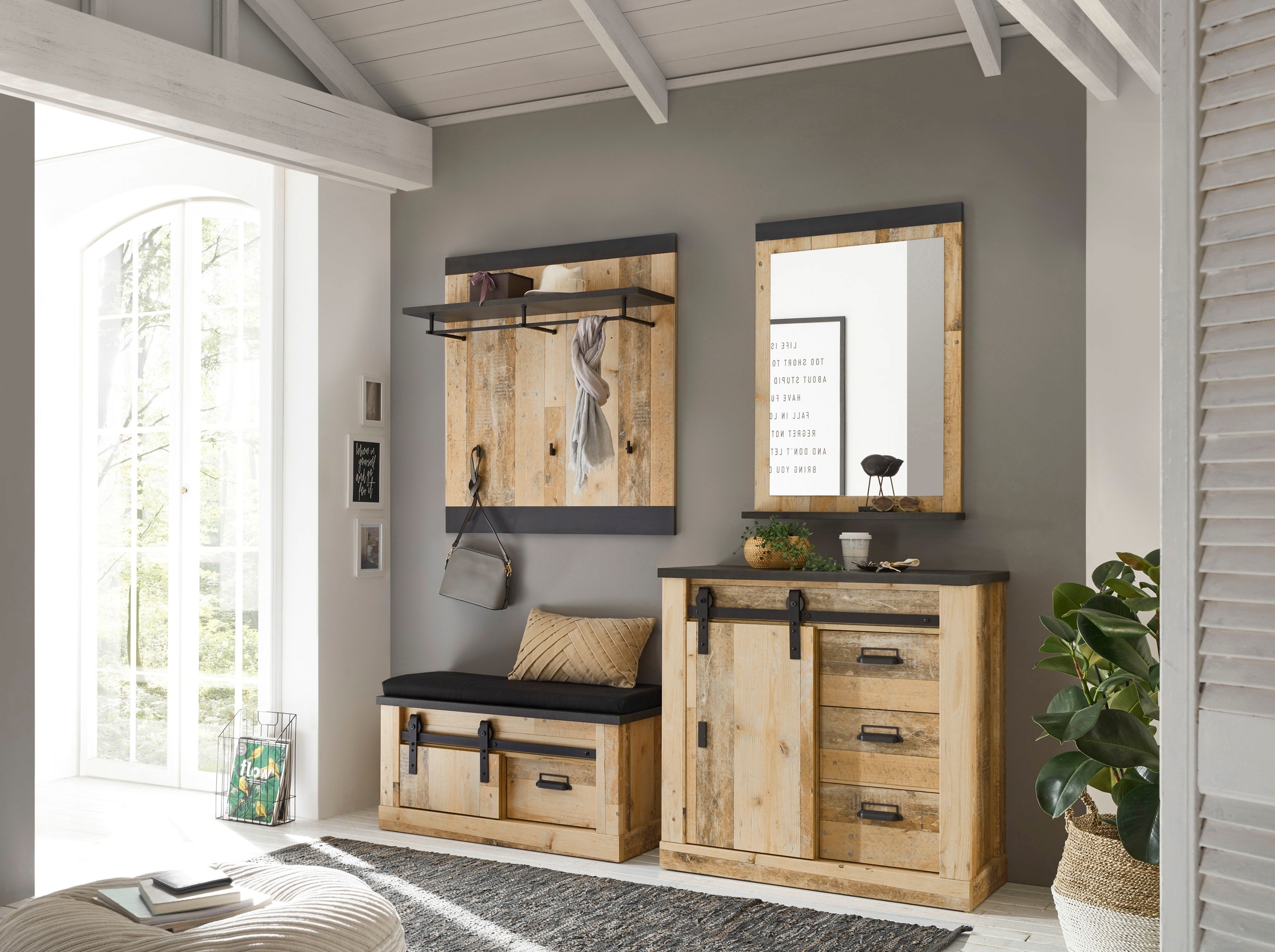 Home affaire Garderoben-Set »SHERWOOD« 4 Stk. tlg. günstig online kaufen