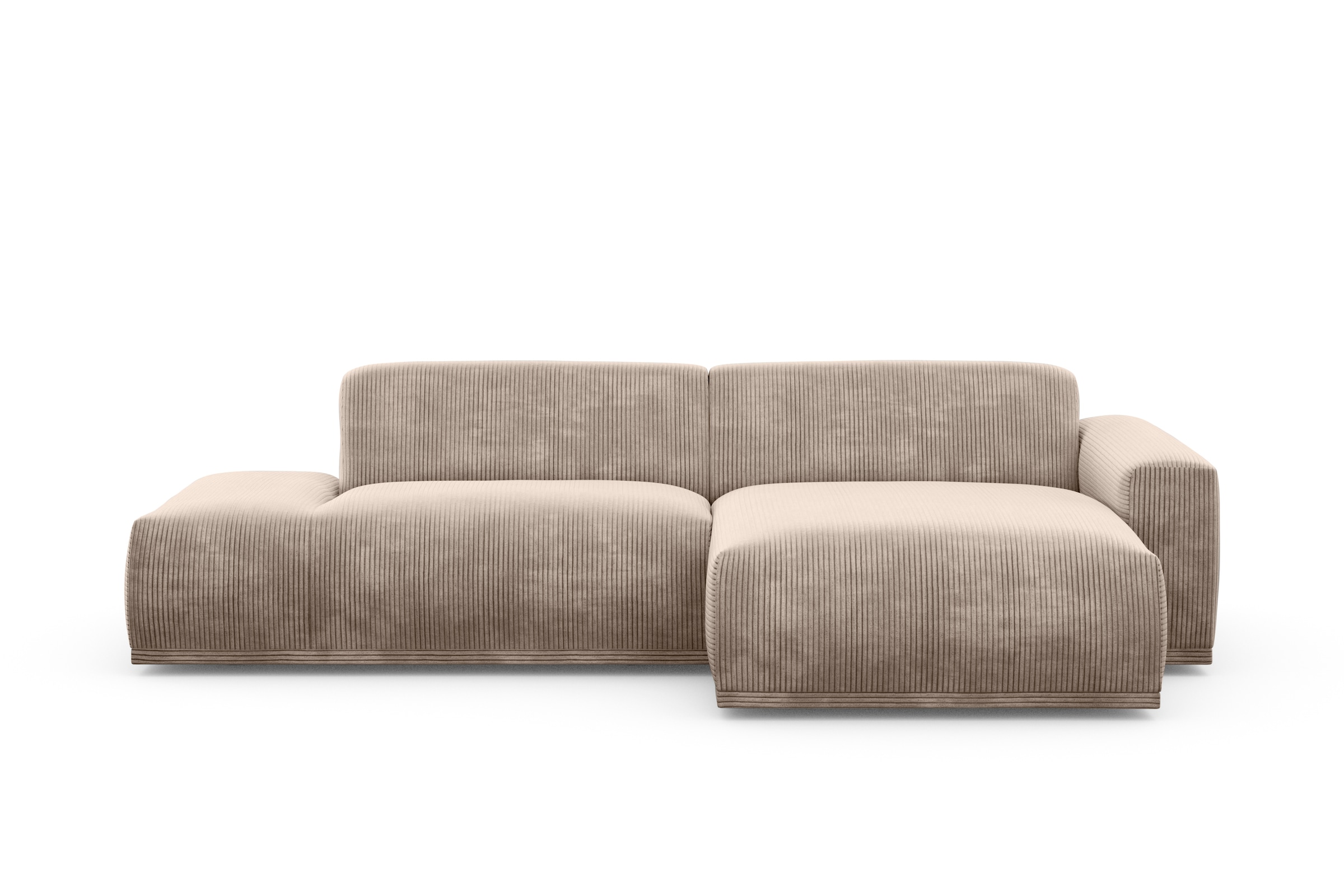 TRENDMANUFAKTUR Ecksofa »Braga, mit hochwertigem Kaltschaum, L-Form, in Cor günstig online kaufen