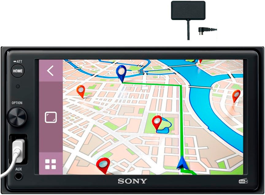 Sony Autoradio »XAV1550ANT«, (A2DP Bluetooth-AVRCP Bluetooth Digitalradio  (DAB+)-FM-Tuner 55 W) online kaufen
