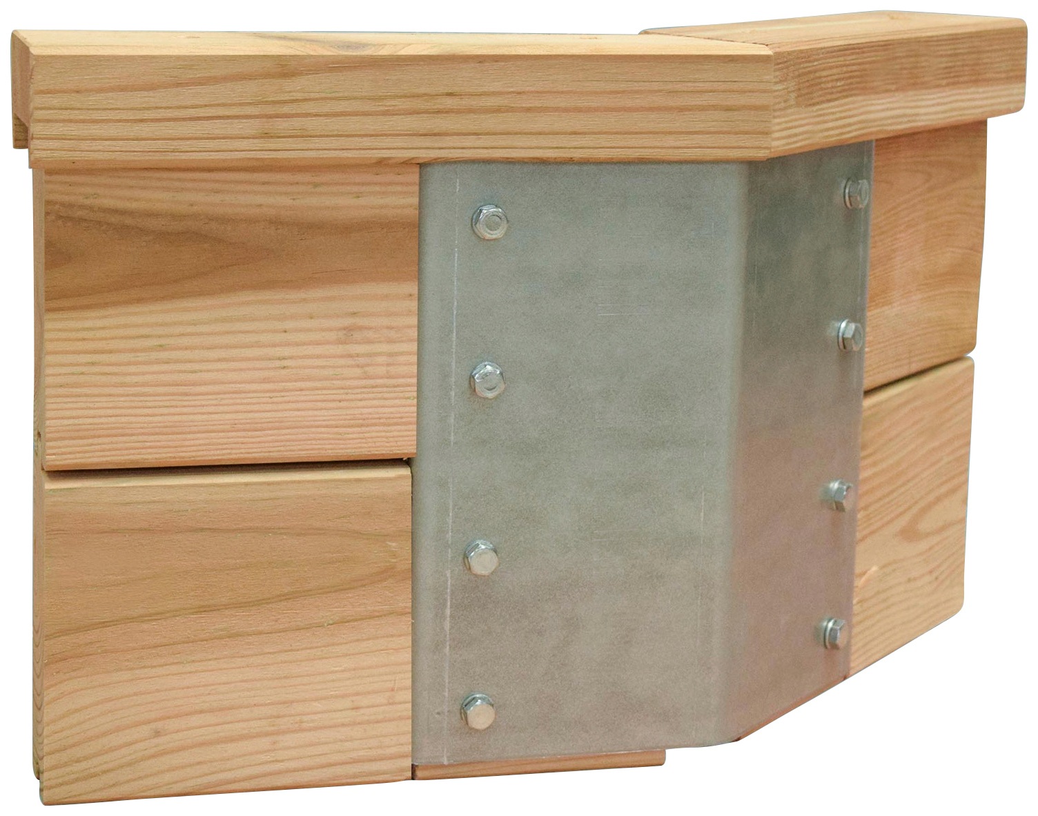 weka Achteckpool »MALI 4 + mit Technikraum, Edelstahlleiter & Wasserpflege-Set«, (Set, 12 tlg.), BxLxH: 376x714x116 cm