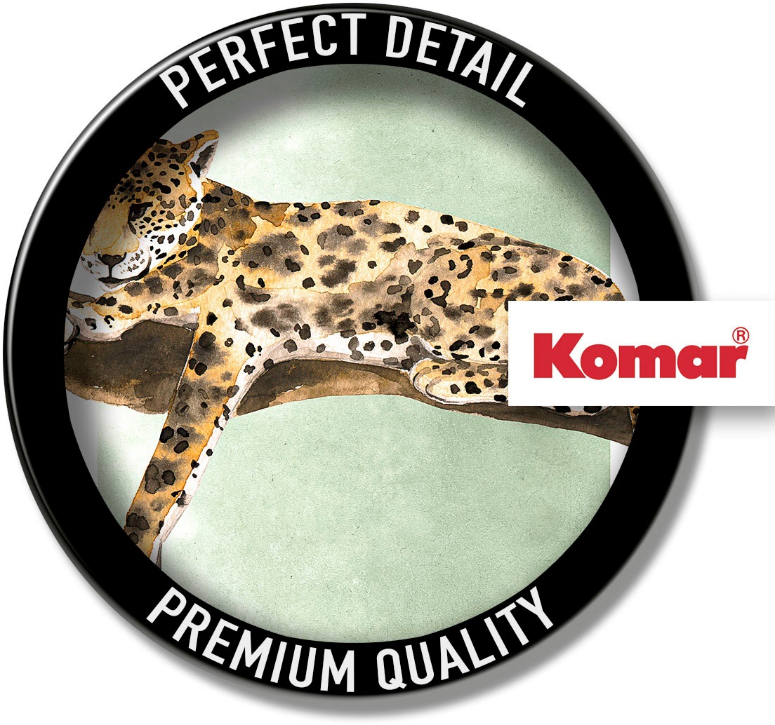 Komar Bild »Lazy Leopard«, Natur, (1 St.), Wandbild zur Dekoration - ohne Rahmen