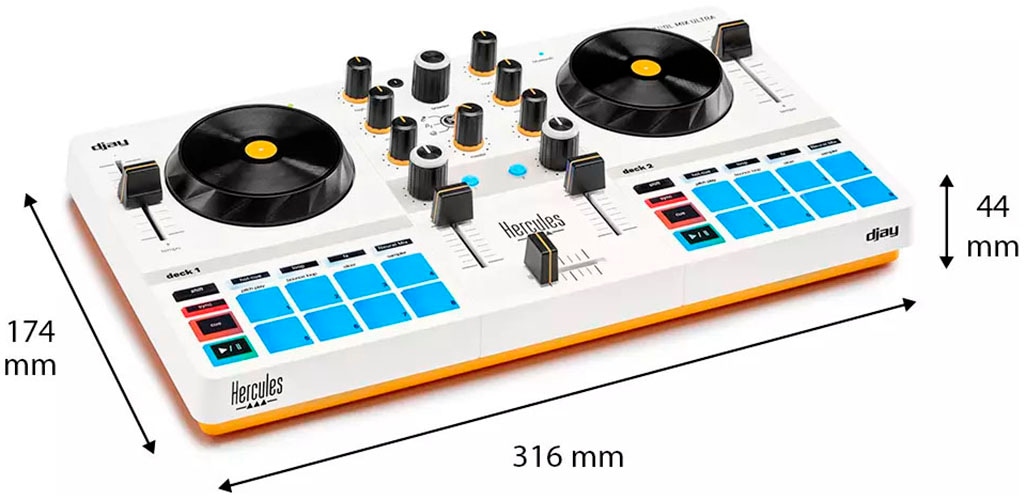HERCULES DJ Controller »Mix Ultra«