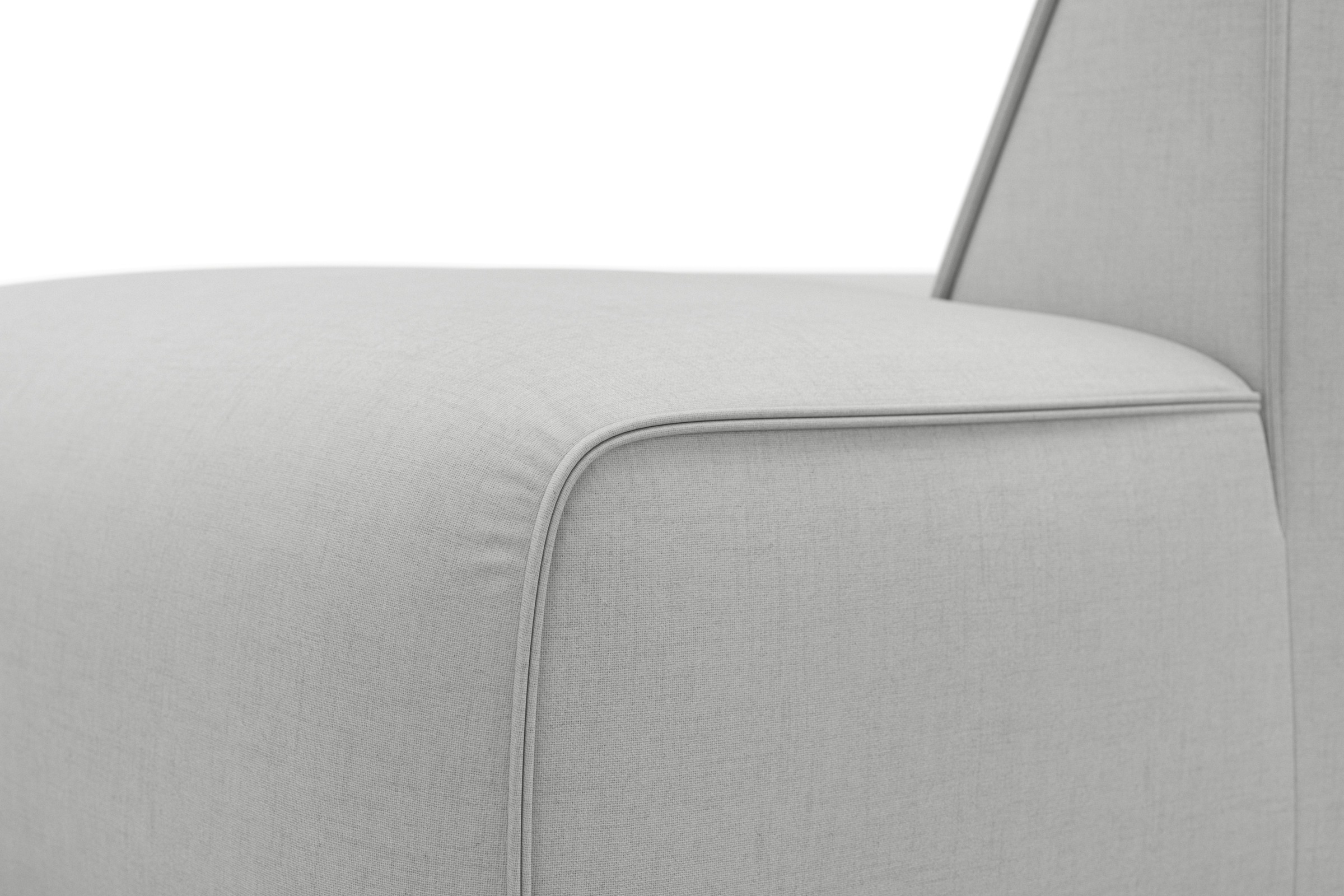 RAUM.ID Ottomane »Merid Chaiselongue, Maße B/T/H: 100/162/70 cm«, als Modul oder separat verwendbar, für individuelle Zusammenstellung