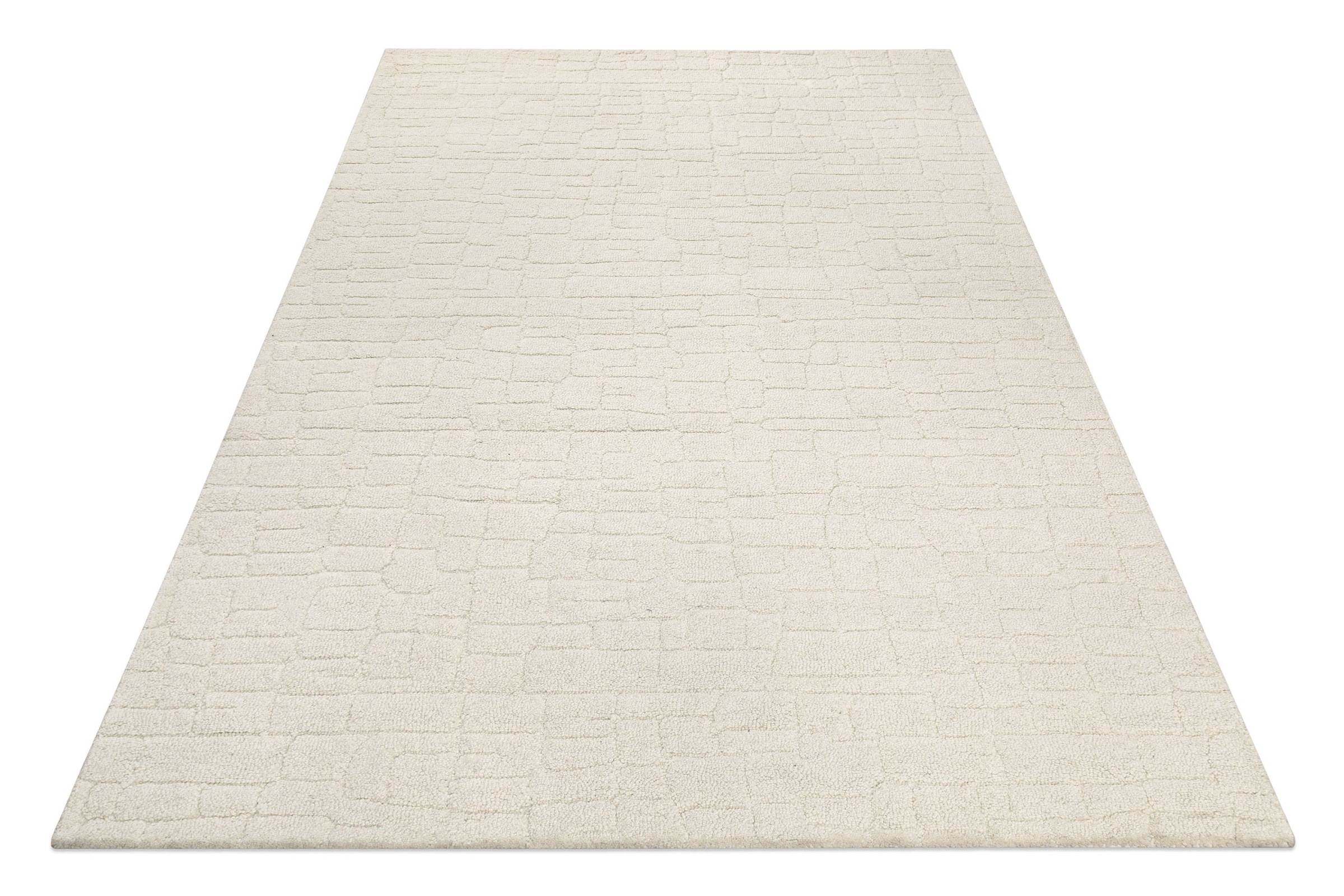 Wecon home Teppich »Hamptons THIRTYONE« rechteckig 15 mm Höhe Läufer, Kurzflor, Wohnzimmer, Schlafzimmer, elegant, Krokodil-Design