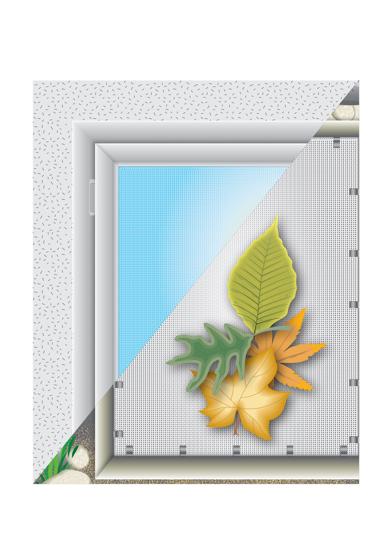 Windhager Fliegengitter-Gewebe »aus hochwertigem Fiberglas, Insektenschutz-Rolle für Fenster und Türen« Ersatzrolle erhältlich in 1,0x30 m oder 1,4x30 m, UV-beständig, weiß