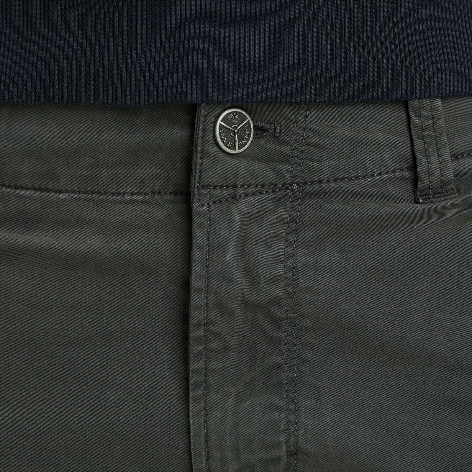 PME LEGEND Cargohose »Nordrop Stretch Twill«, mit Logo Stickerei