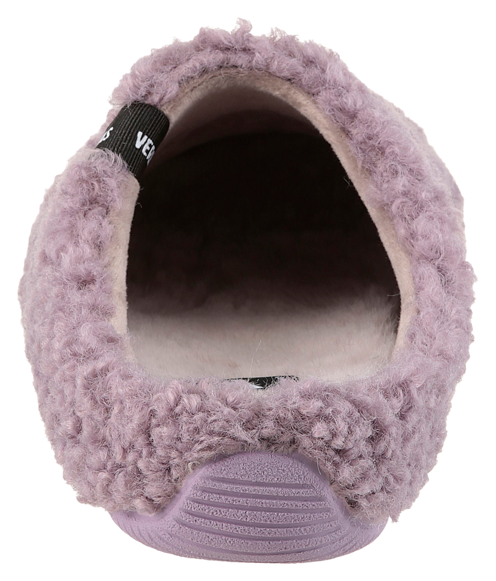 VERBENAS Pantoffel, Hausschuh, Homeslipper, Clog in kuscheliger Optik