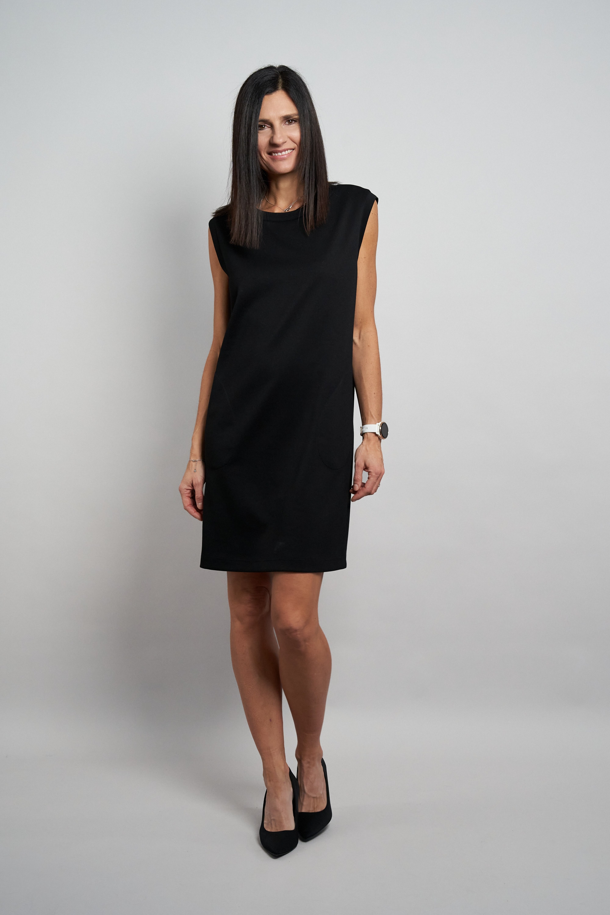 Seidel Moden Shirtkleid »Otto exclusiv« Eingrifftaschen ohne Ärmel - MADE IN GERMANY