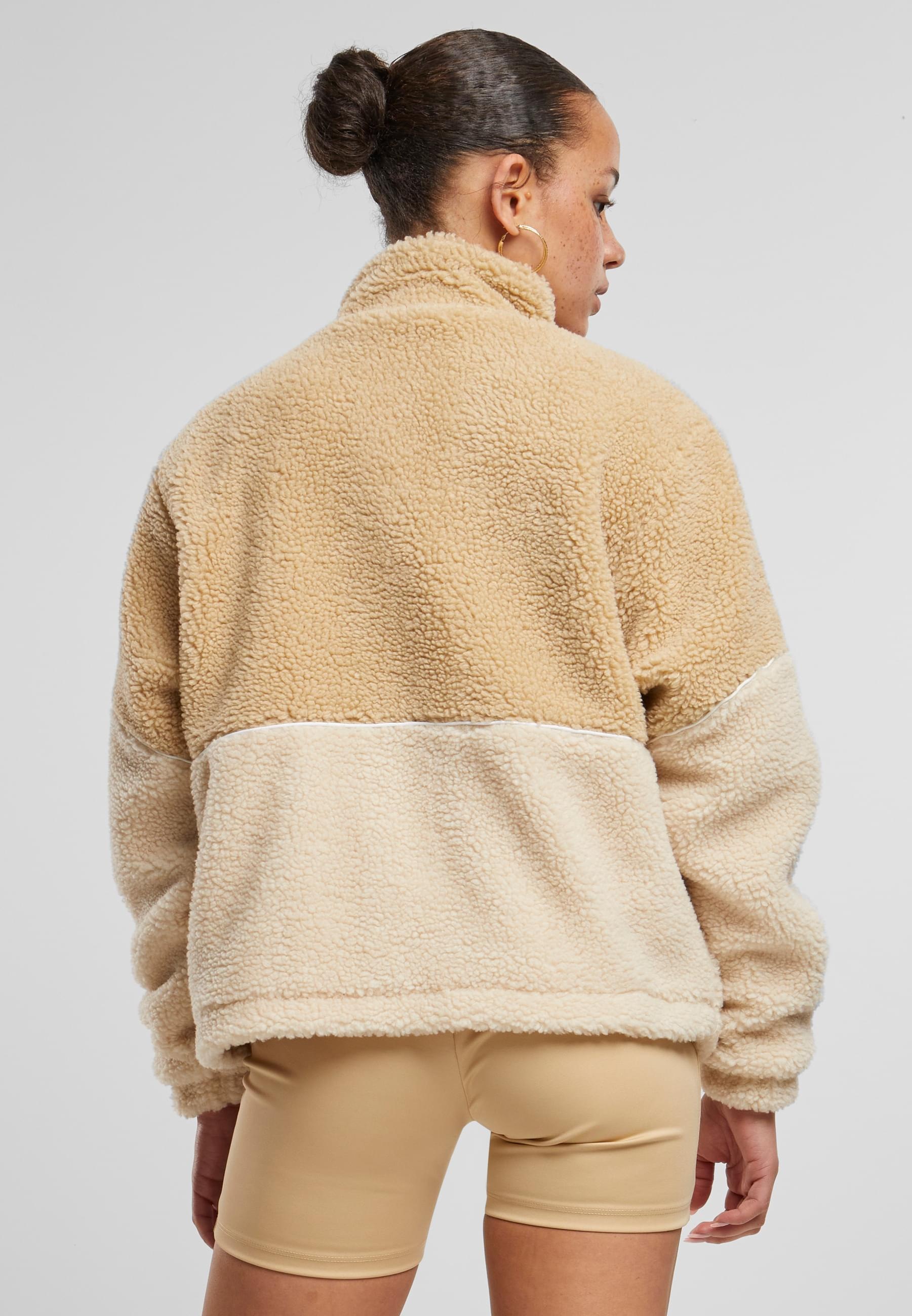 Karl Kani Trainingsjacke »Karl Kani Karl Kani Sport Patch Teddy Block Trackjacket« 1 Stk. tlg. ohne Kapuze