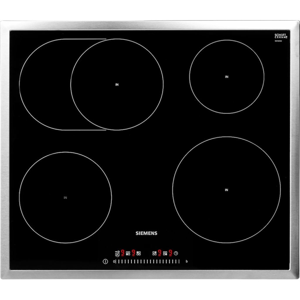 SIEMENS Induktions-Kochfeld von SCHOTT CERAN®, EH645FFB1E