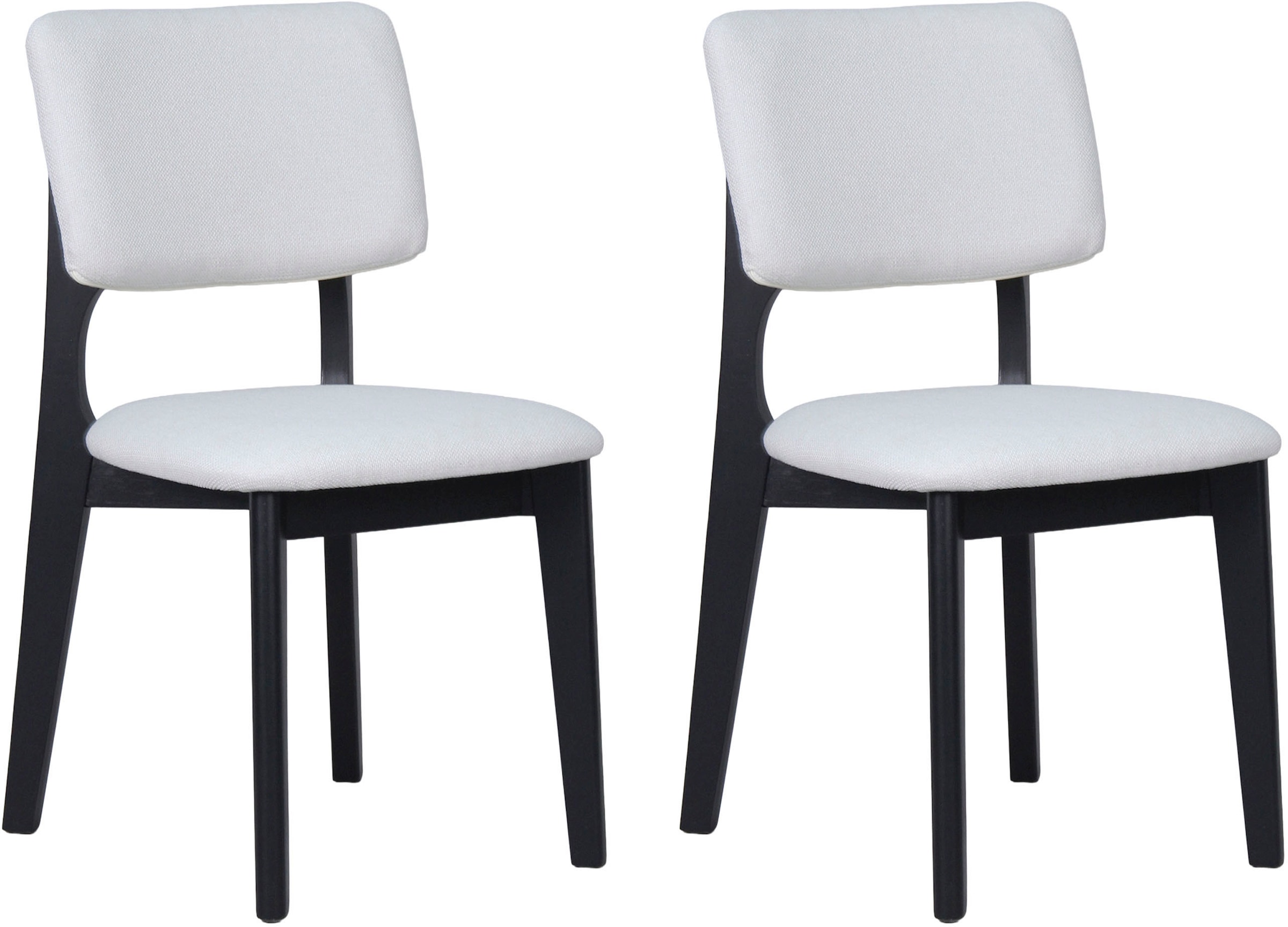 byLIVING Esszimmerstuhl »Elsa« (Set) 2 Stk.modern gemütlicher Massiv - Holz günstig online kaufen