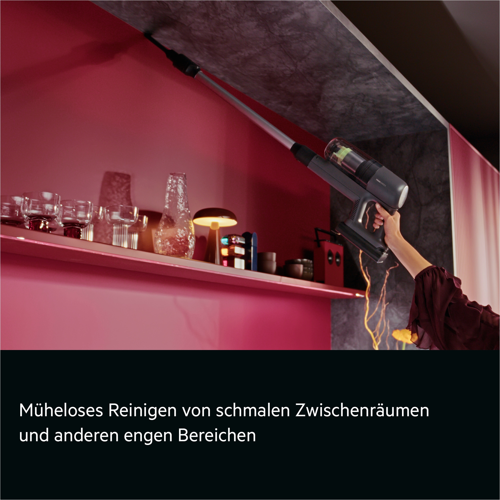 AEG Akku-Hand-und Stielstaubsauger »AP72AF21DG« Leicht & leistungsstark‑HEPA‑Filter: 99,99 % reinere Luft im Zuhause