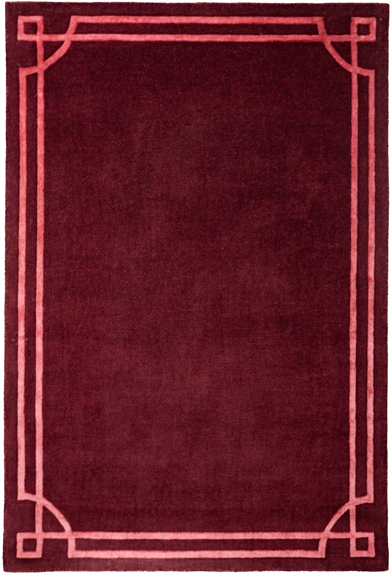 FLAIR RUGS Teppich »Gatsby« rechteckig 8 mm Höhe mit Bordürendesign günstig online kaufen