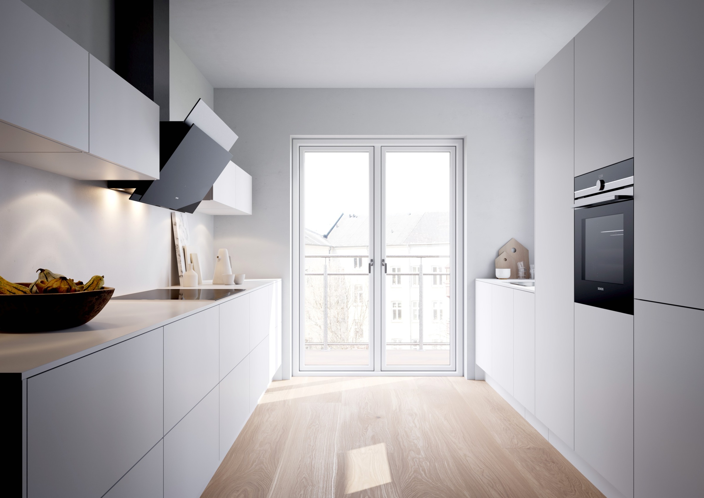 SIEMENS Pyrolyse Backofen iQ700 »HB676G0S1«, mit 1-fach-Teleskopauszug