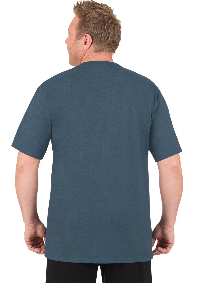 Trigema T-Shirt »TRIGEMA V-Shirt DELUXE Baumwolle«, (1 tlg.)