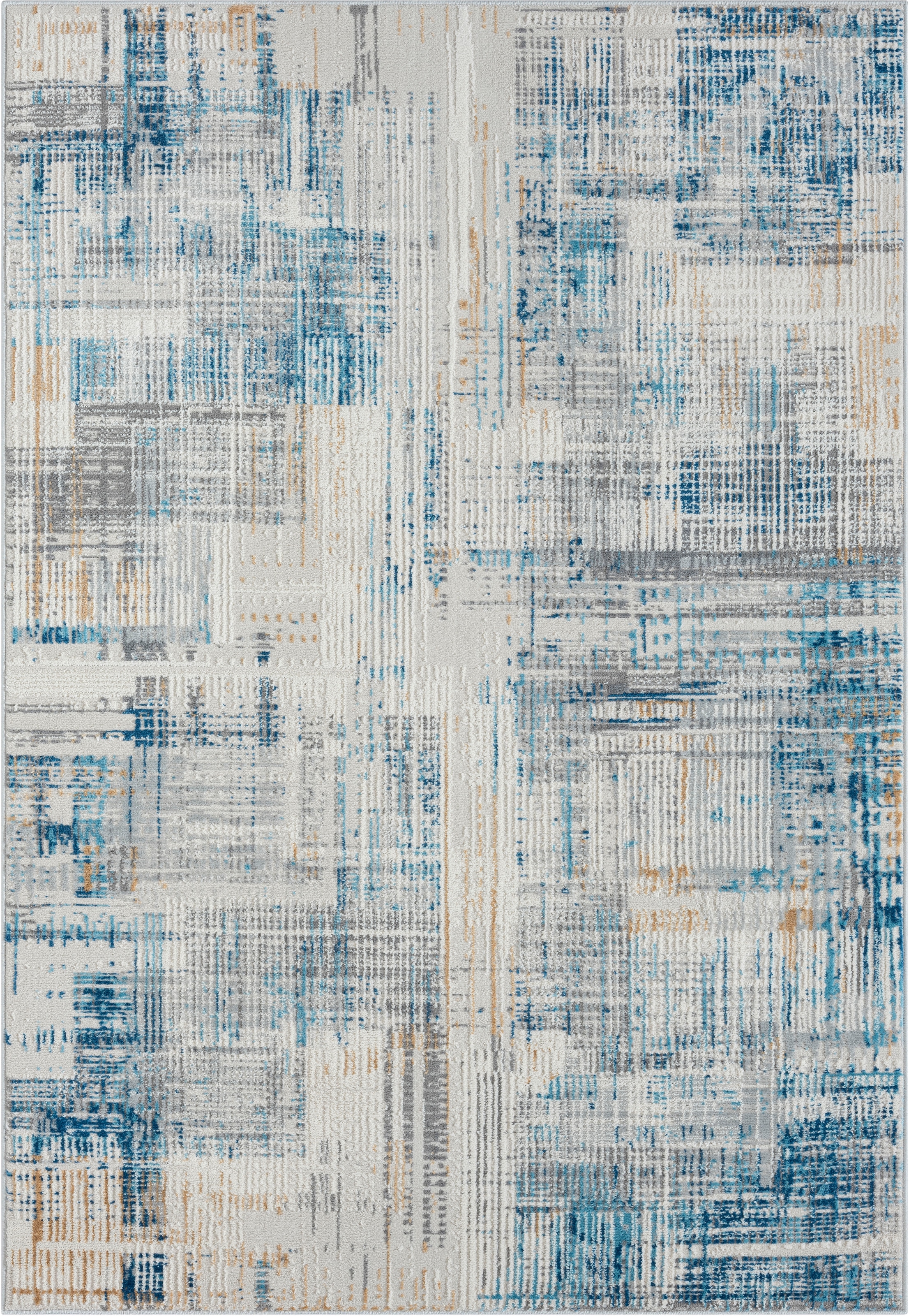 OTTO home Teppich »Niamh, LAGERRÄUMUNG!« rechteckig 8 mm Höhe Kurzflor, modernes Design, pflegeleicht, Wohnzimmer