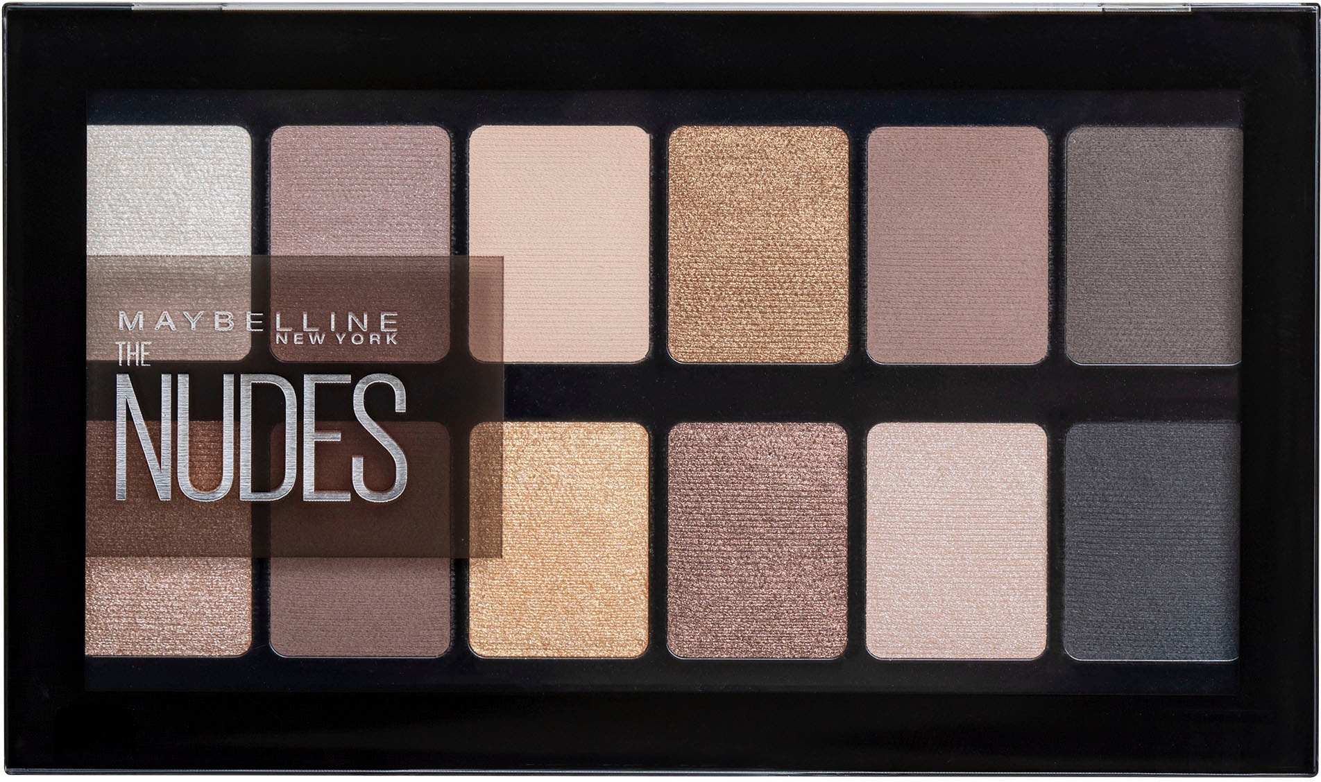 MAYBELLINE NEW YORK Lidschatten-Palette »The Nudes«, mit warmen Erdtönen