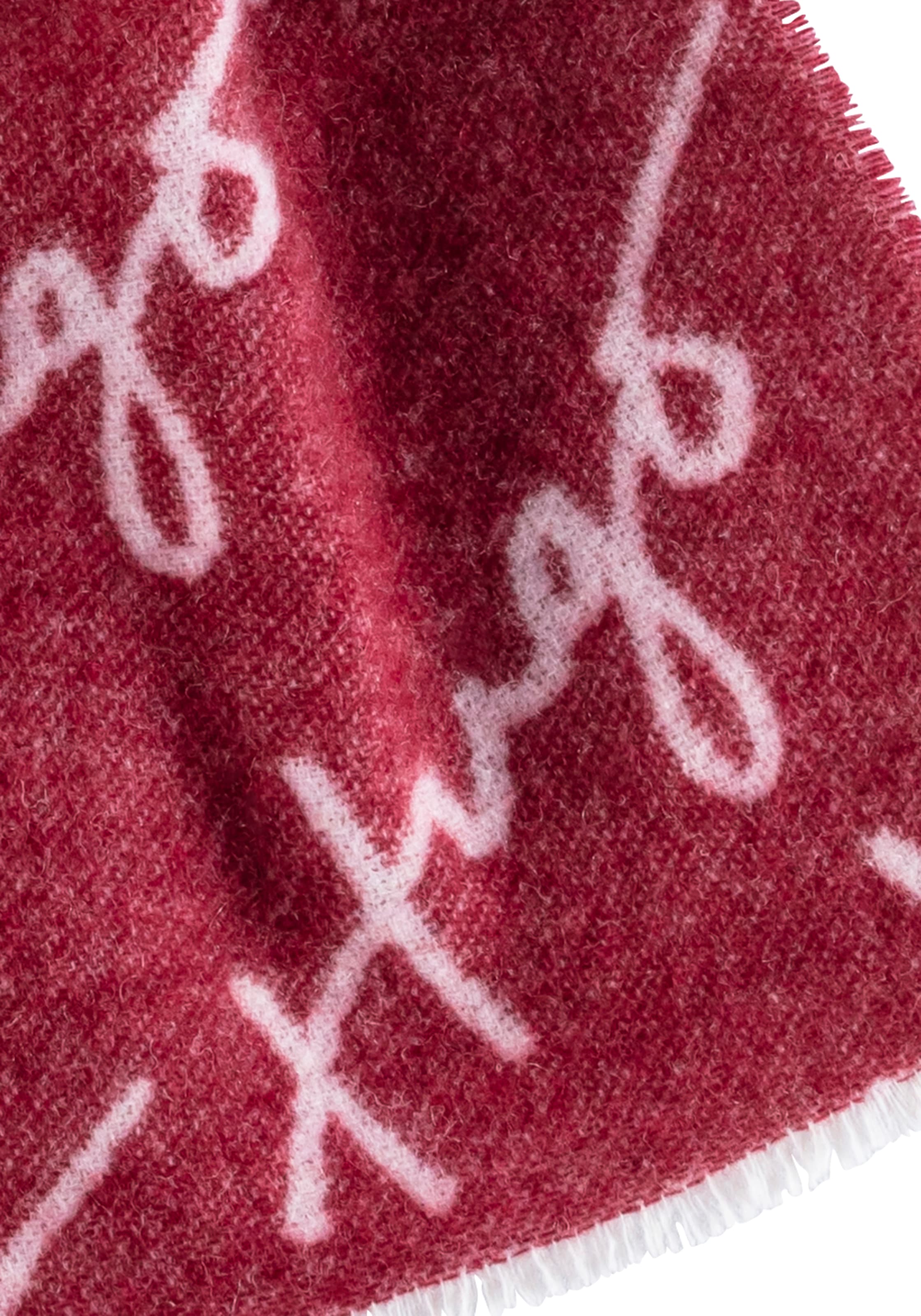 HUGO Schal »Byanca 40*180«, mit Logoschriftzug