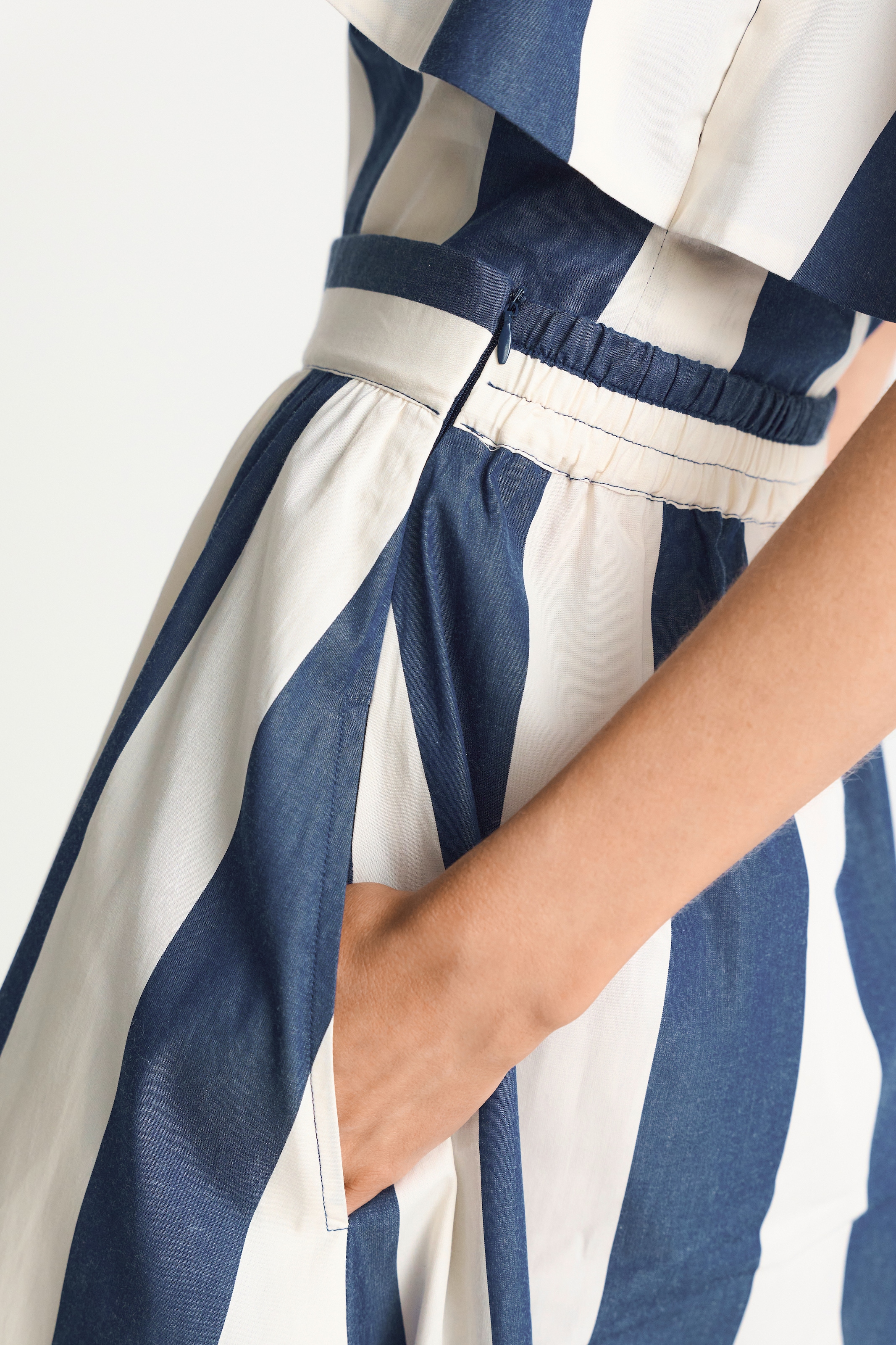 RICHROYAL Midirock Regular fit mit Streifenmuster