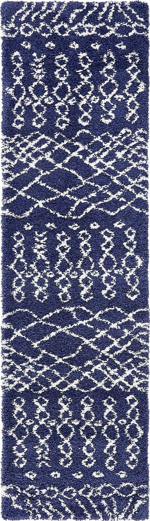 Myflair Möbel & Accessoires Hochflor-Läufer »Temara Shag Lagerräumung«, rechteckig, 51 mm Höhe, Teppich-Läufer, gewebt, Scandi Design, ideal im Flur & Schlafzimmer