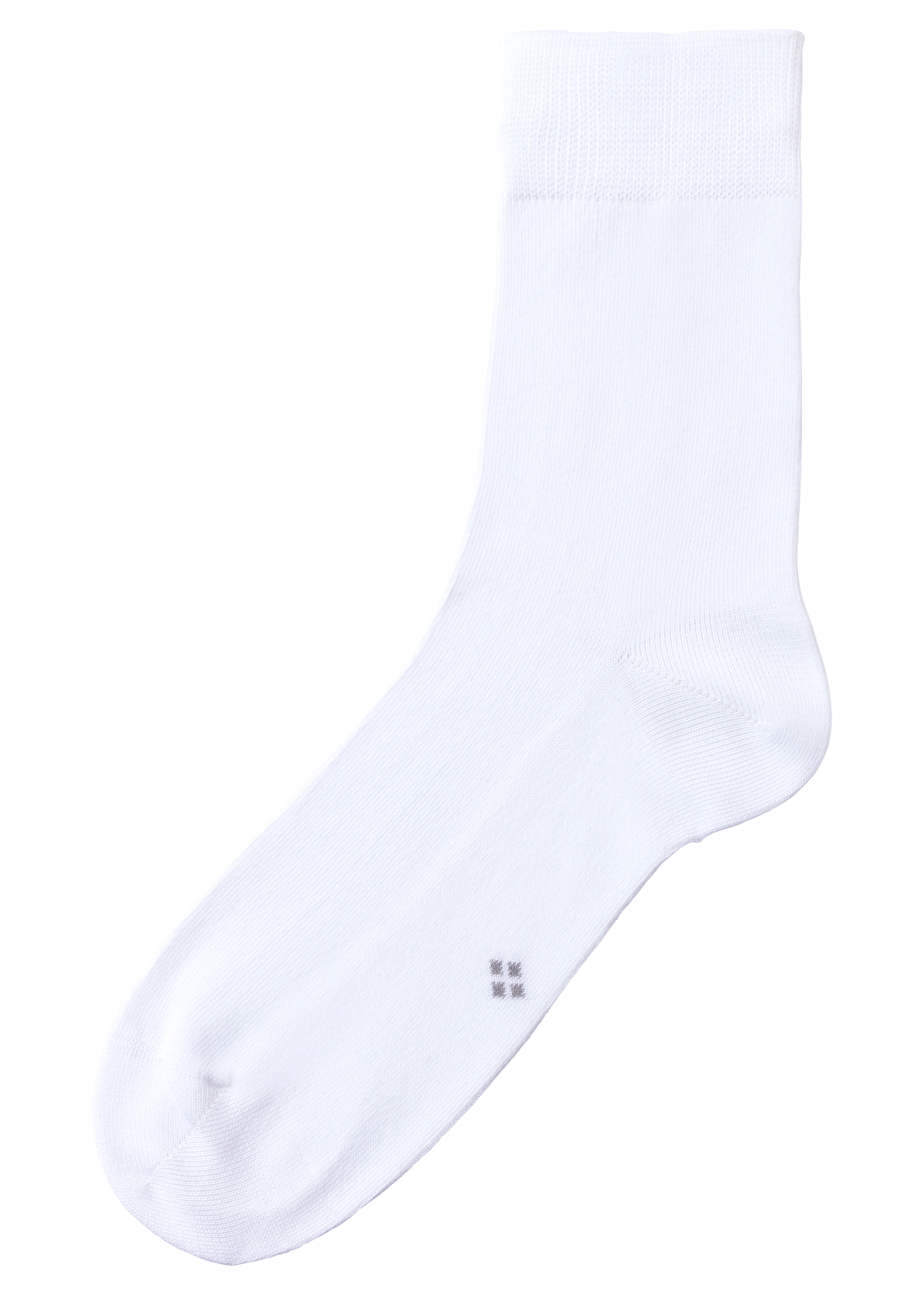 H.I.S Basicsocken, (Packung, 10 Paar), mit eingestrickten Symbolen