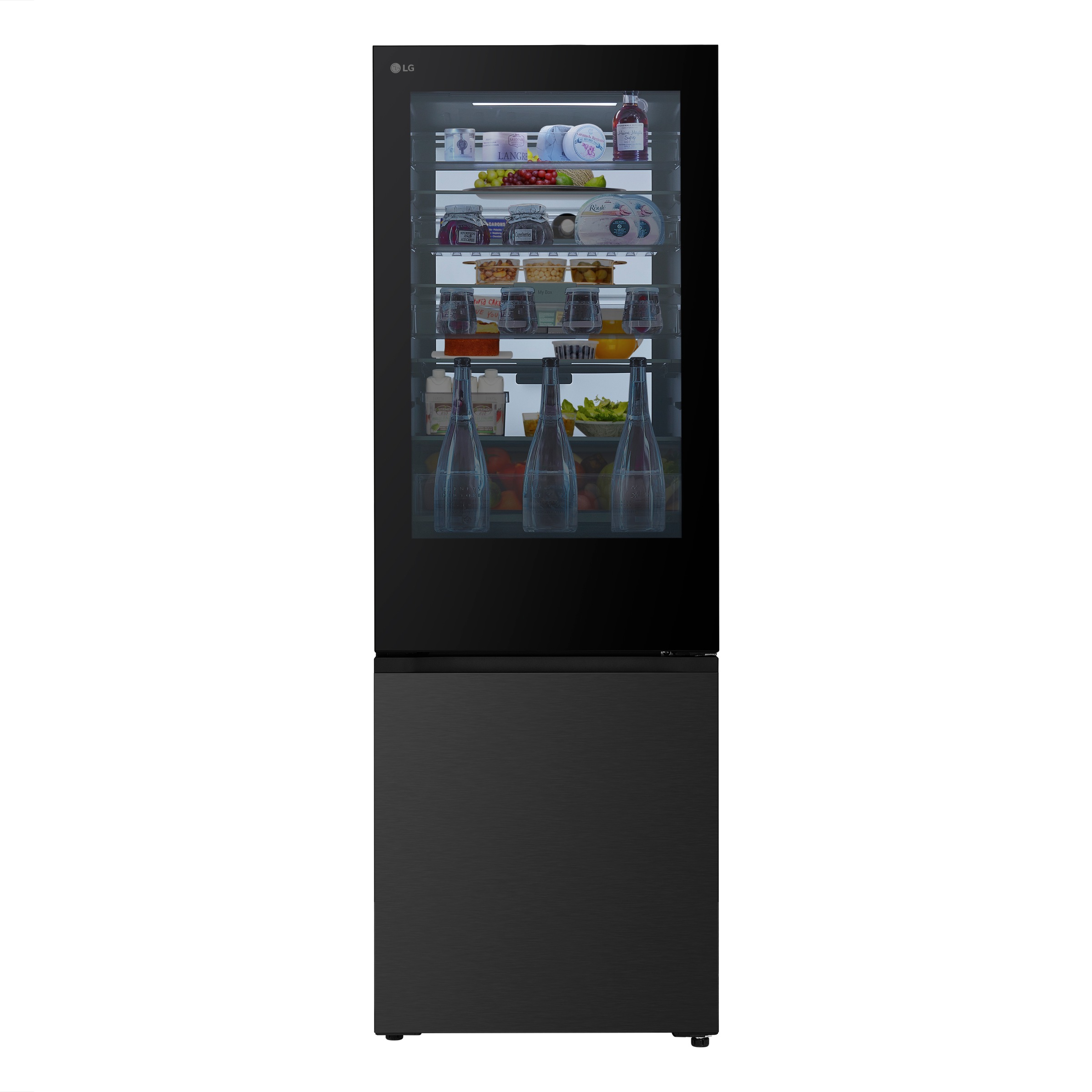 LG Kühl-/Gefrierkombination Serie X9 »GBGW92GCEV« 203 cm hoch 69,7 cm breit InstaView, FRESHConverter+, Premium Interieur, Total No Frost, ThinQ
