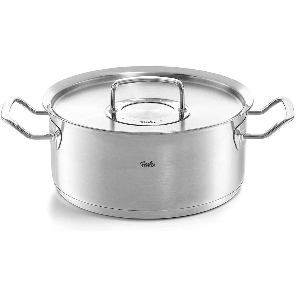 Fissler Bratentopf »ORIGINAL-PROFI COLLECTION® Bratentopf«, Edelstahl 18/10, (2 tlg.)