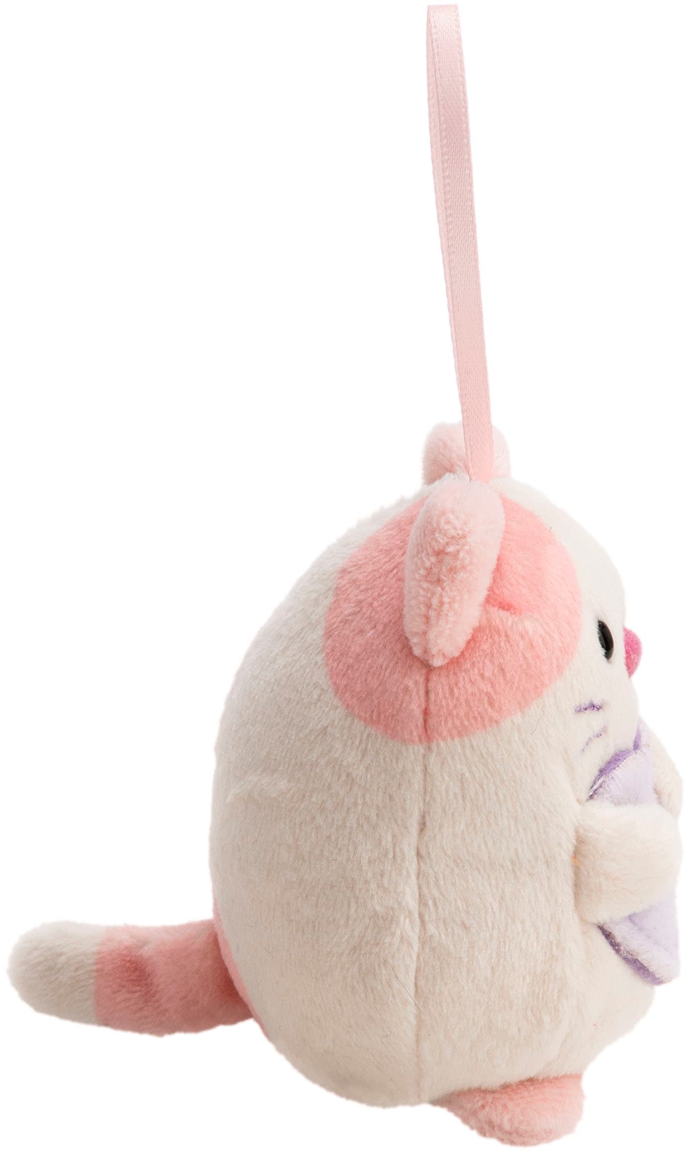 Nici Kuscheltier »mymochi, Set Katze Angy pfirsichfarben 8cm« mit Herztasche & Organzakostüm; in Geschenkbox
