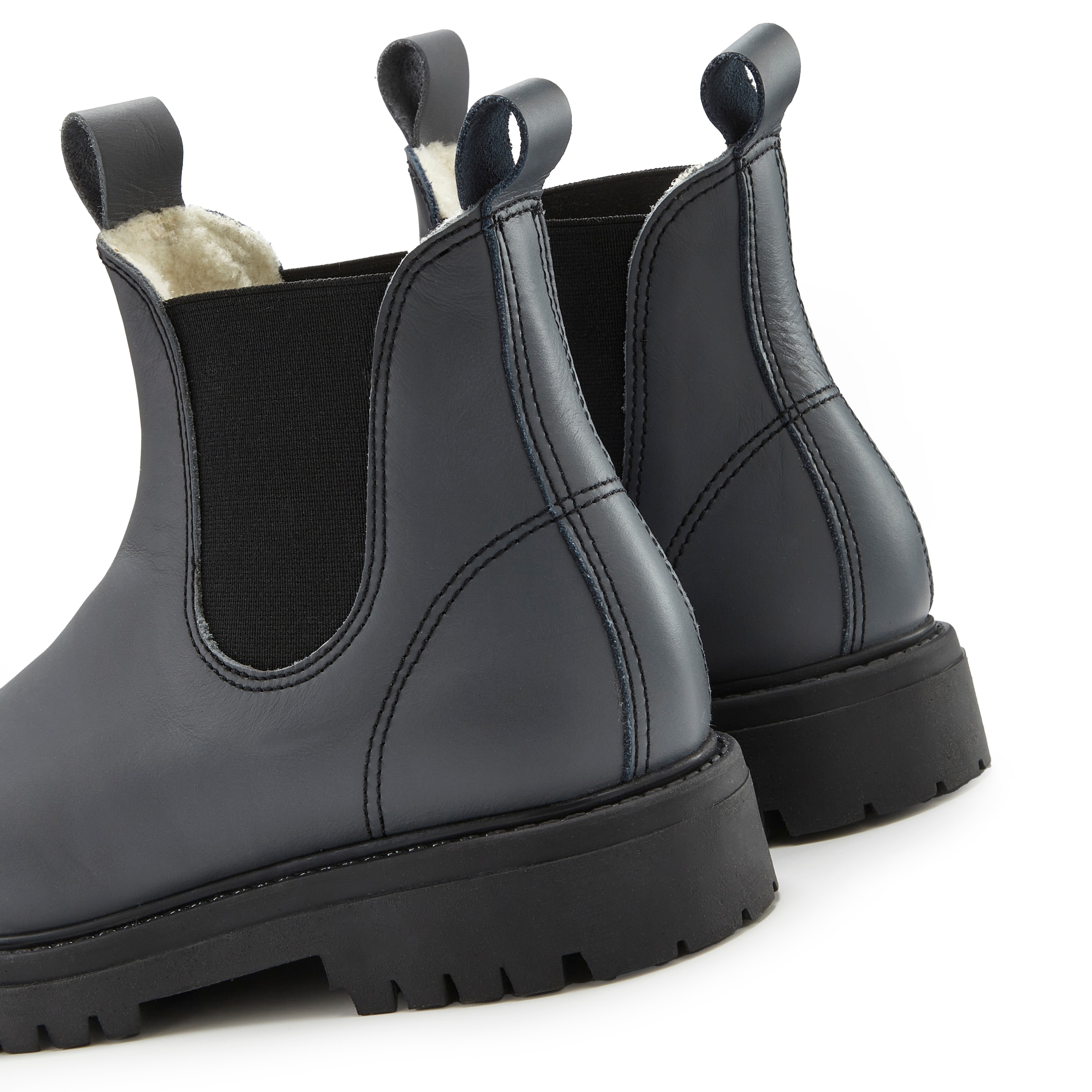 Elbsand Stiefelette »Stiefel, Boots, Winterstiefel, Chelseaboots, Lederstiefelette«  Schlupfstiefel aus Leder im klassischen Chelsea-Look