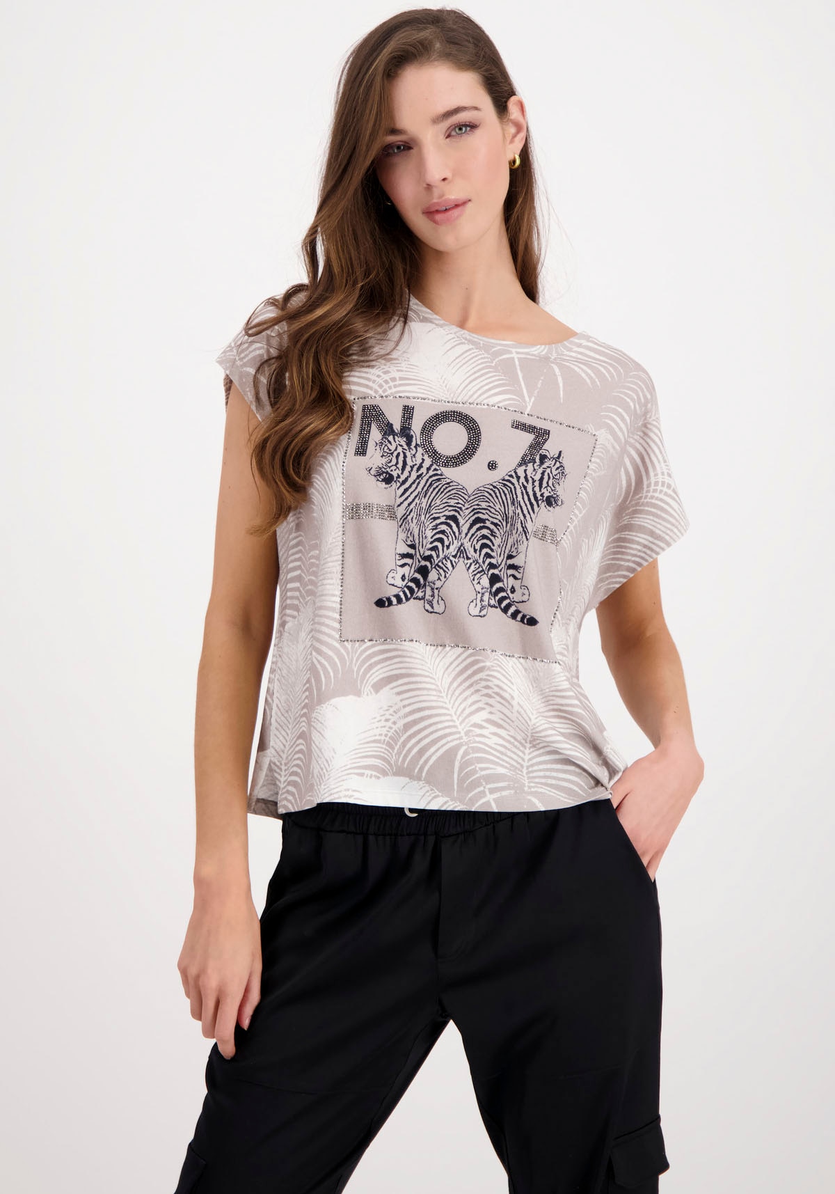 Monari Rundhalsshirt, mit Frontprint bestellen | T-Shirts