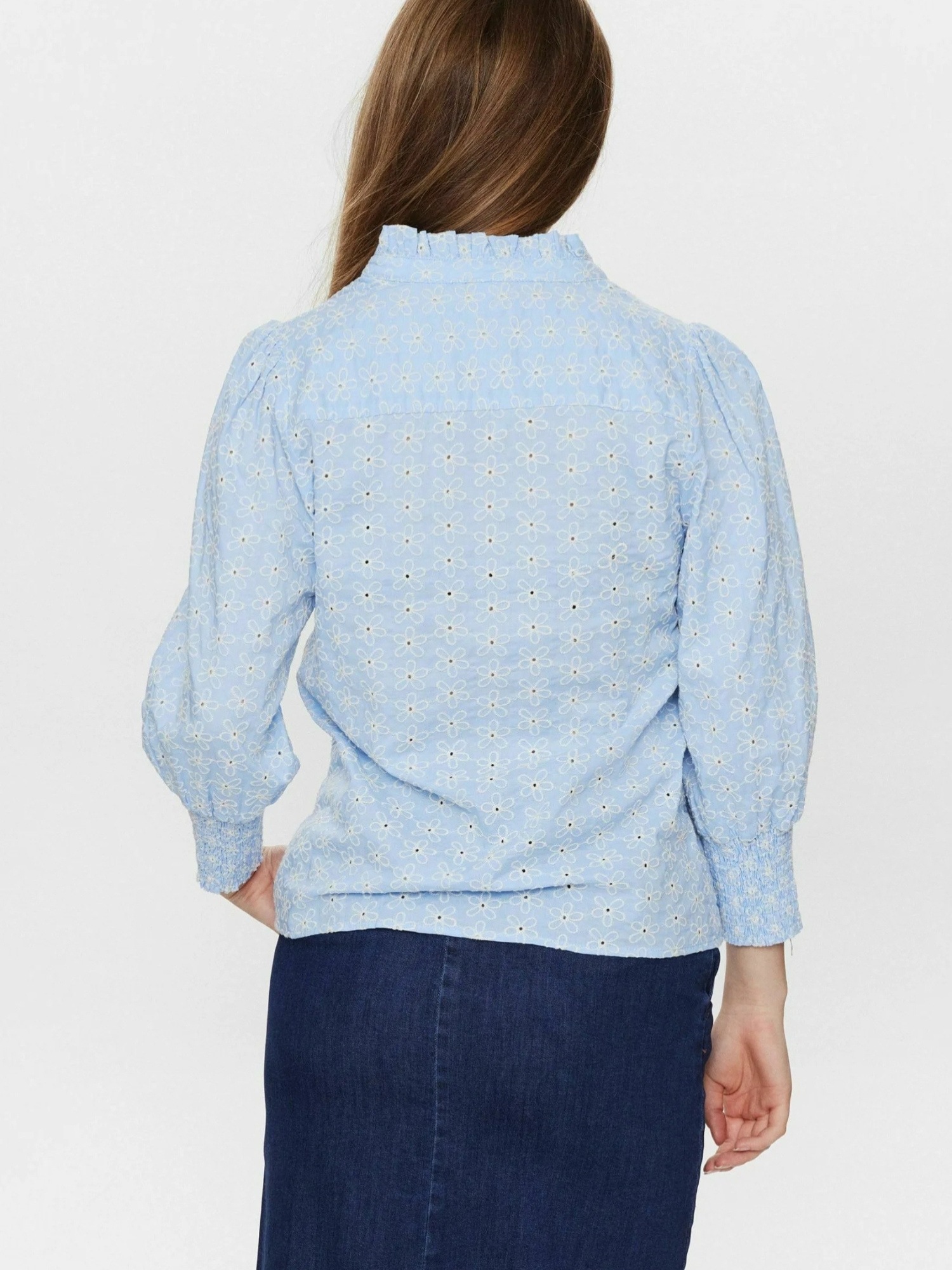 nümph Langarmhemd »Nümph Shirt NUSIVA«