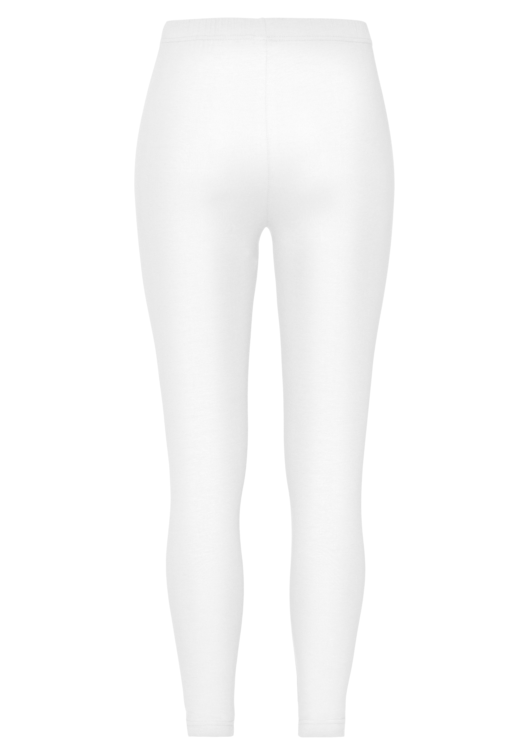 Vivance active Leggings, (2er-Pack), mit Gummibund, Loungewear