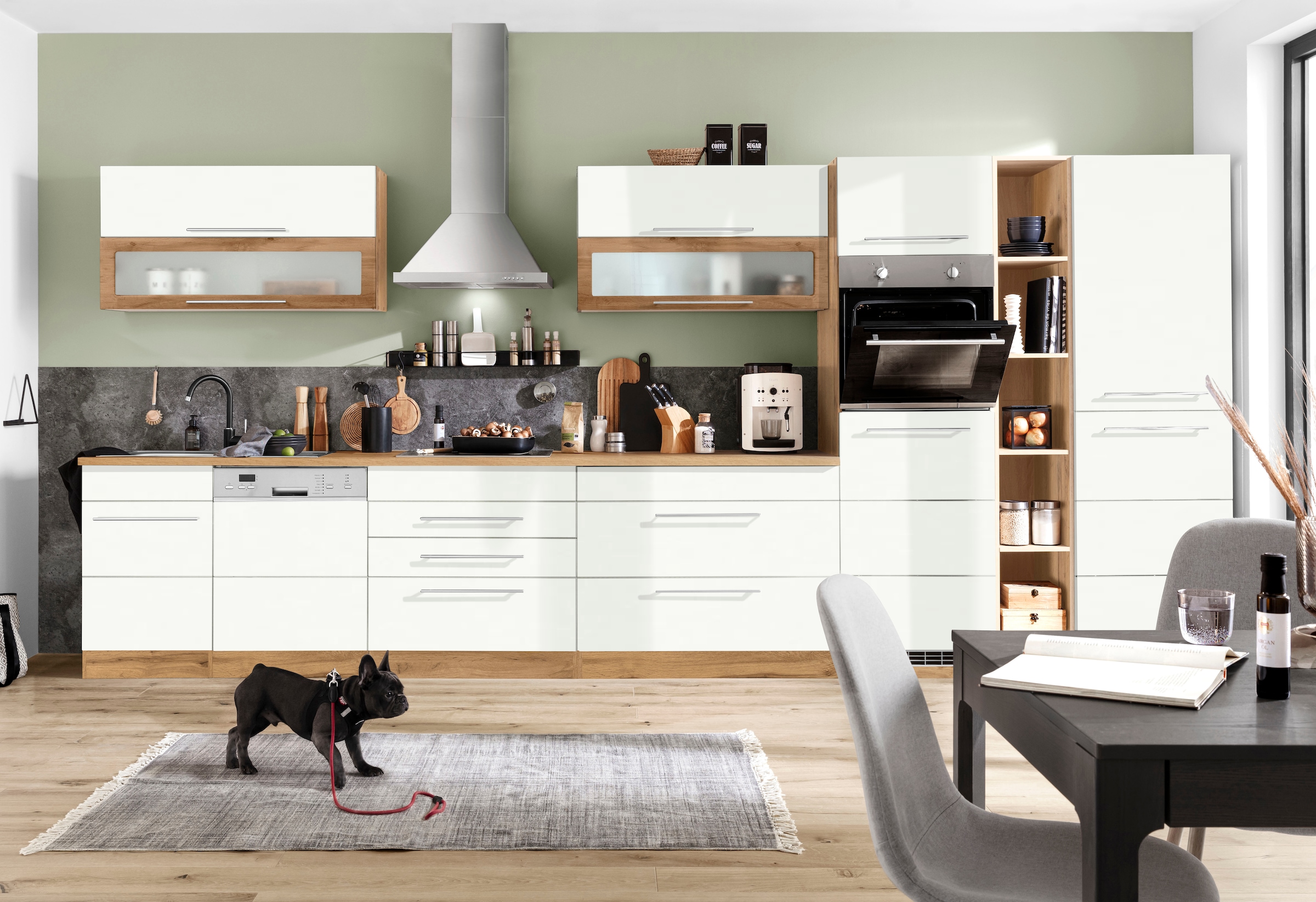 KOCHSTATION Küchenzeile »KS-Wien« Breite 440 cm, wahlweise mit E-Geräten un günstig online kaufen