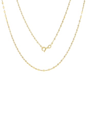 Kette ohne Anhänger »Schmuck Geschenk Gold 750 Halsschmuck Halskette Goldkette Plättchen«